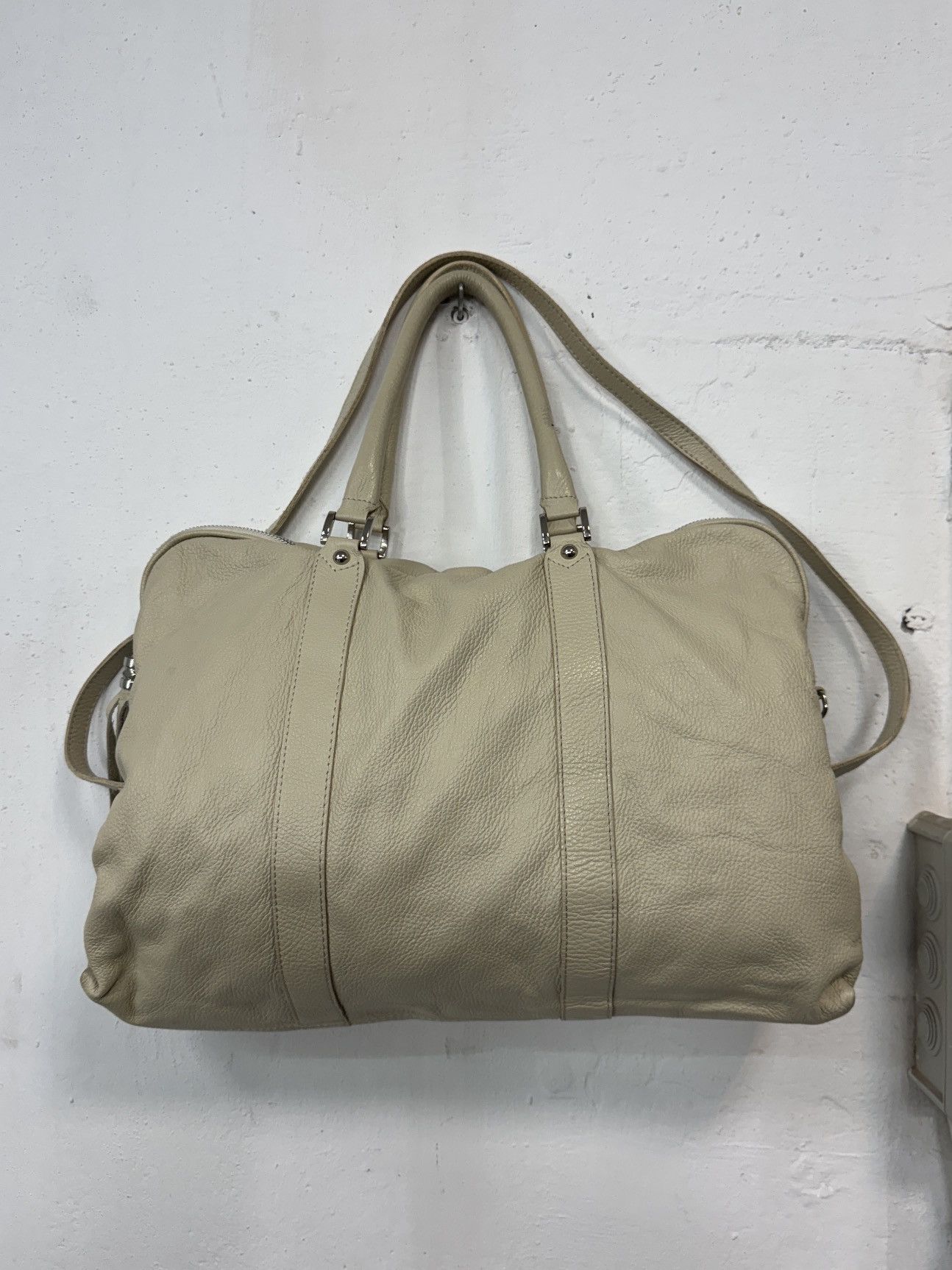 Japanese Brand Vintage y2k Archive Bag Real Leather Size ONE SIZE - 3 Thumbnail