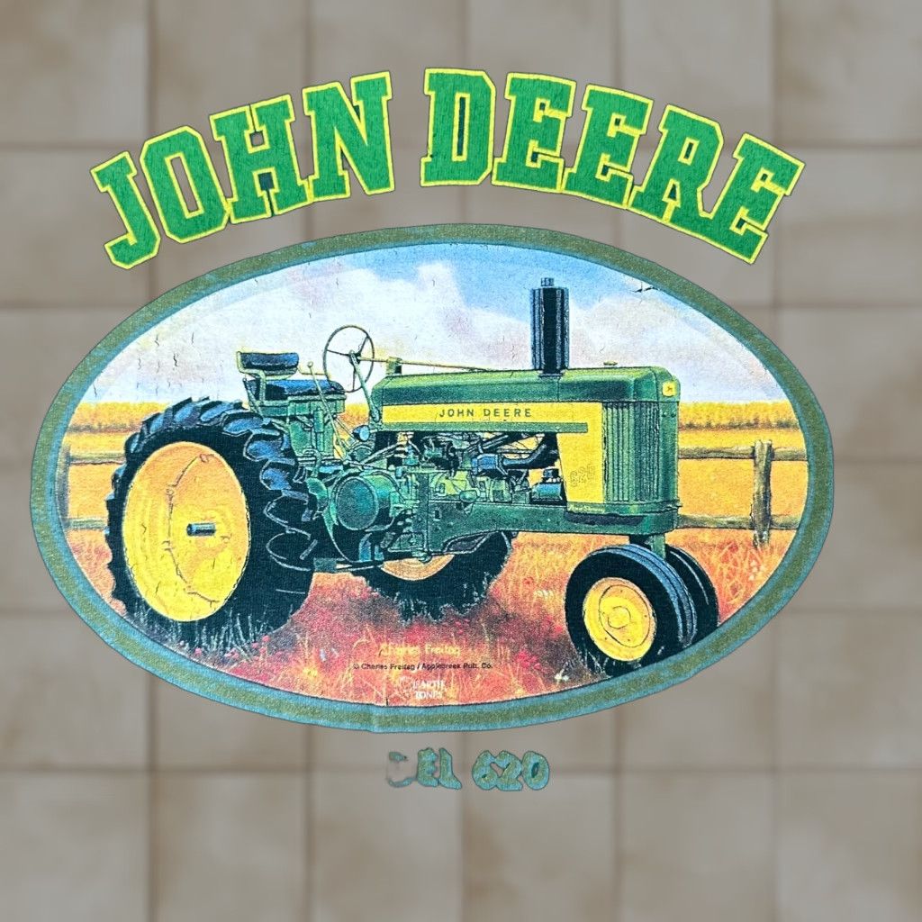 Vintage VINTAGE Tractor Shirt Mens M Green Deere Seed Corn Farmer John Casual Shirt Size US M / EU 48-50 / 2 - 1 Thumbnail