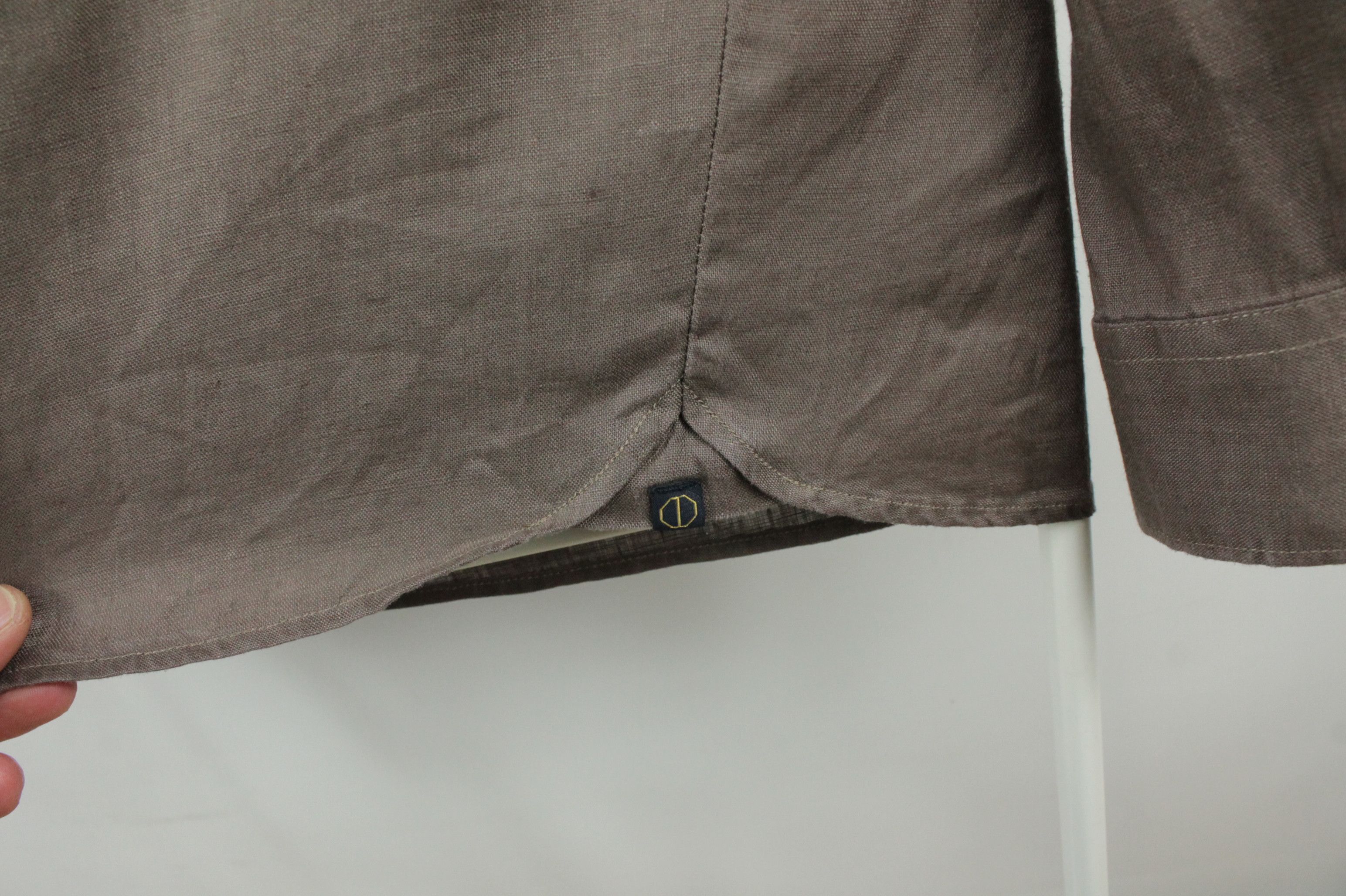 Other Dstrezzed Jagger Brown Linen Casual Shirt Men's Size US S / EU 44-46 / 1 - 9 Thumbnail