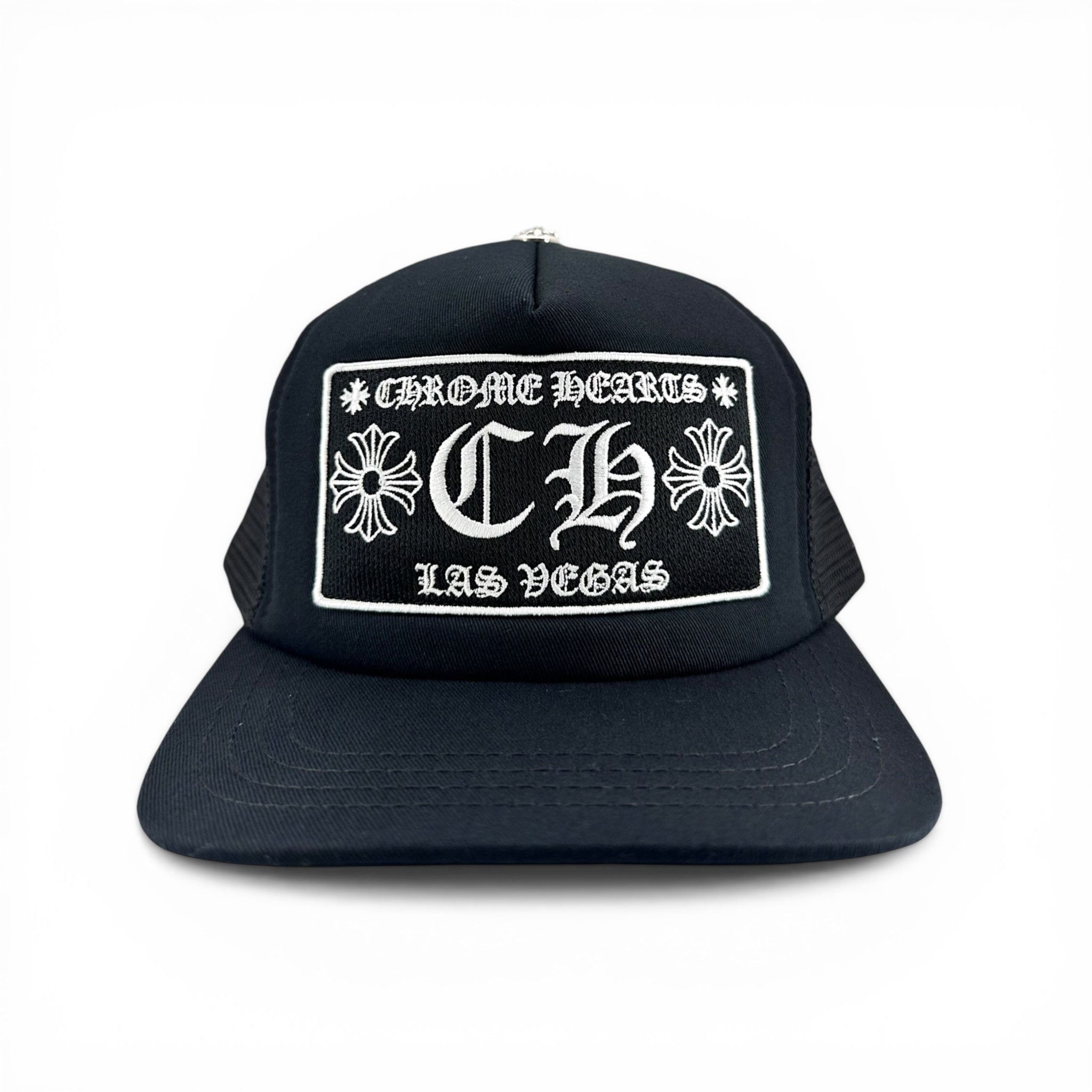 Chrome Hearts CH Las Vegas Trucker Hat Black Size ONE SIZE - 1 Thumbnail