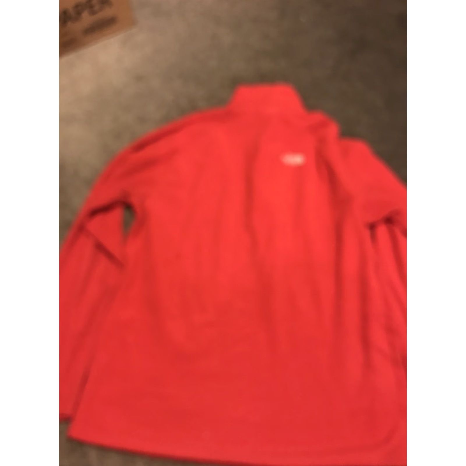 The North Face The North Face Red Pullover Fleece Sweater Mens Size L 1/4 Zip Shirt/Top Size US L / EU 52-54 / 3 - 5 Thumbnail