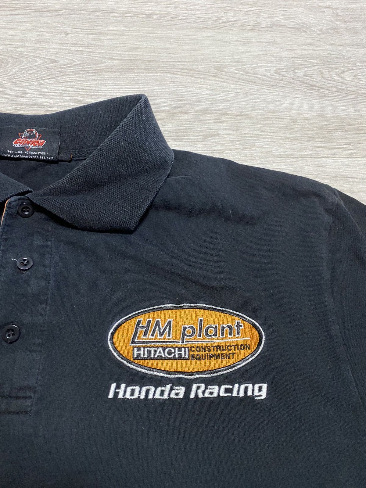 Honda Vintage Polo Honda racing official Hitachi sz L Size US L / EU 52-54 / 3 - 3 Thumbnail