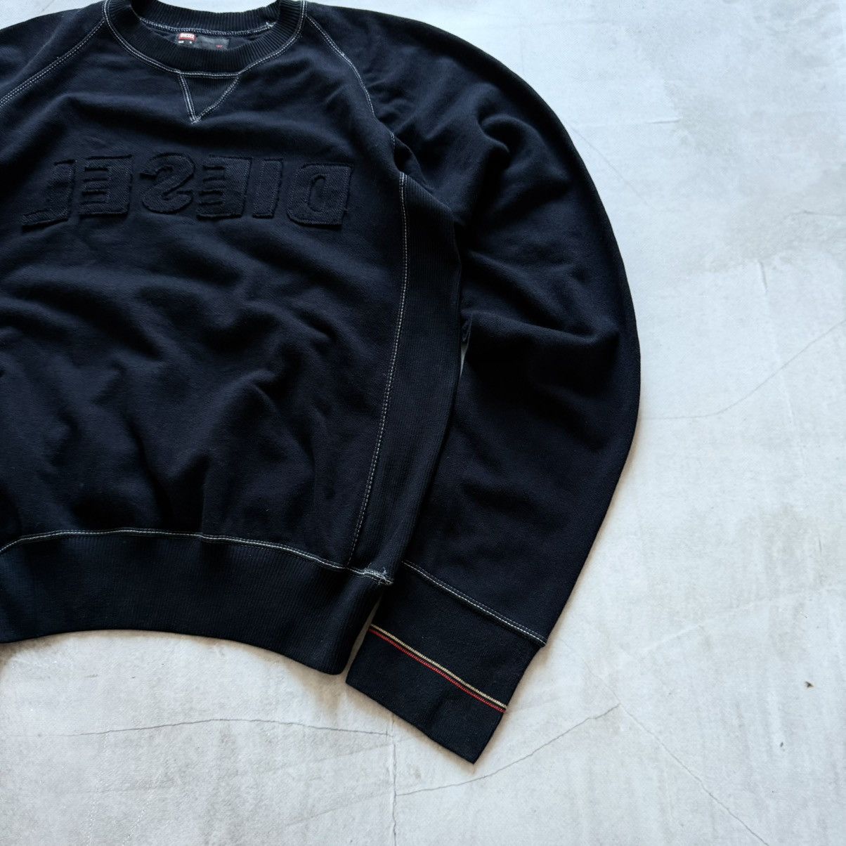 Diesel Diesel Reversible Logo Avantgarde Sweatshirt Sweater Y2K Size US S / EU 44-46 / 1 - 2 Thumbnail