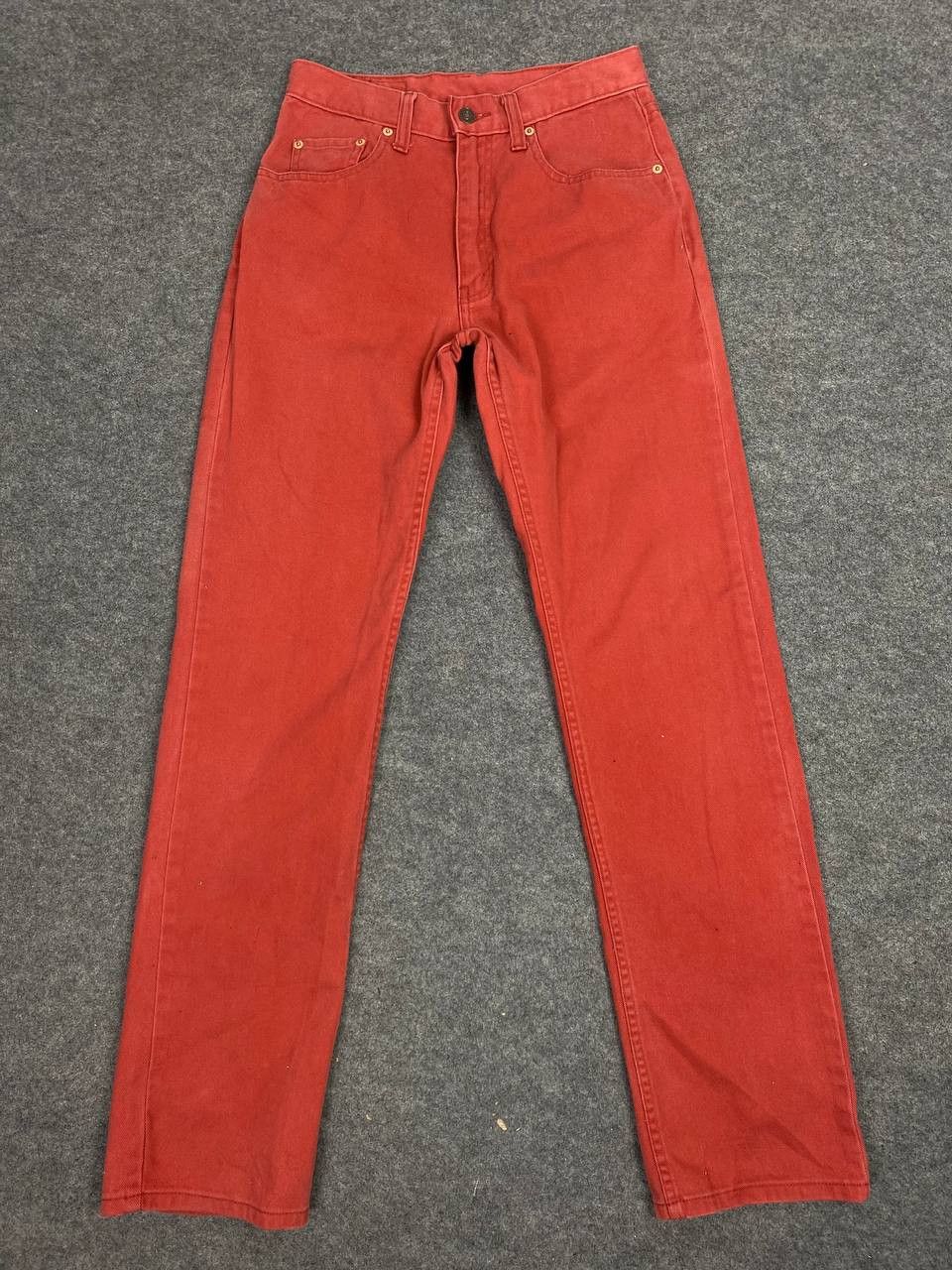 Levi's levis 552 red brick denim nice design Size US 28 / EU 44 - 6 Thumbnail