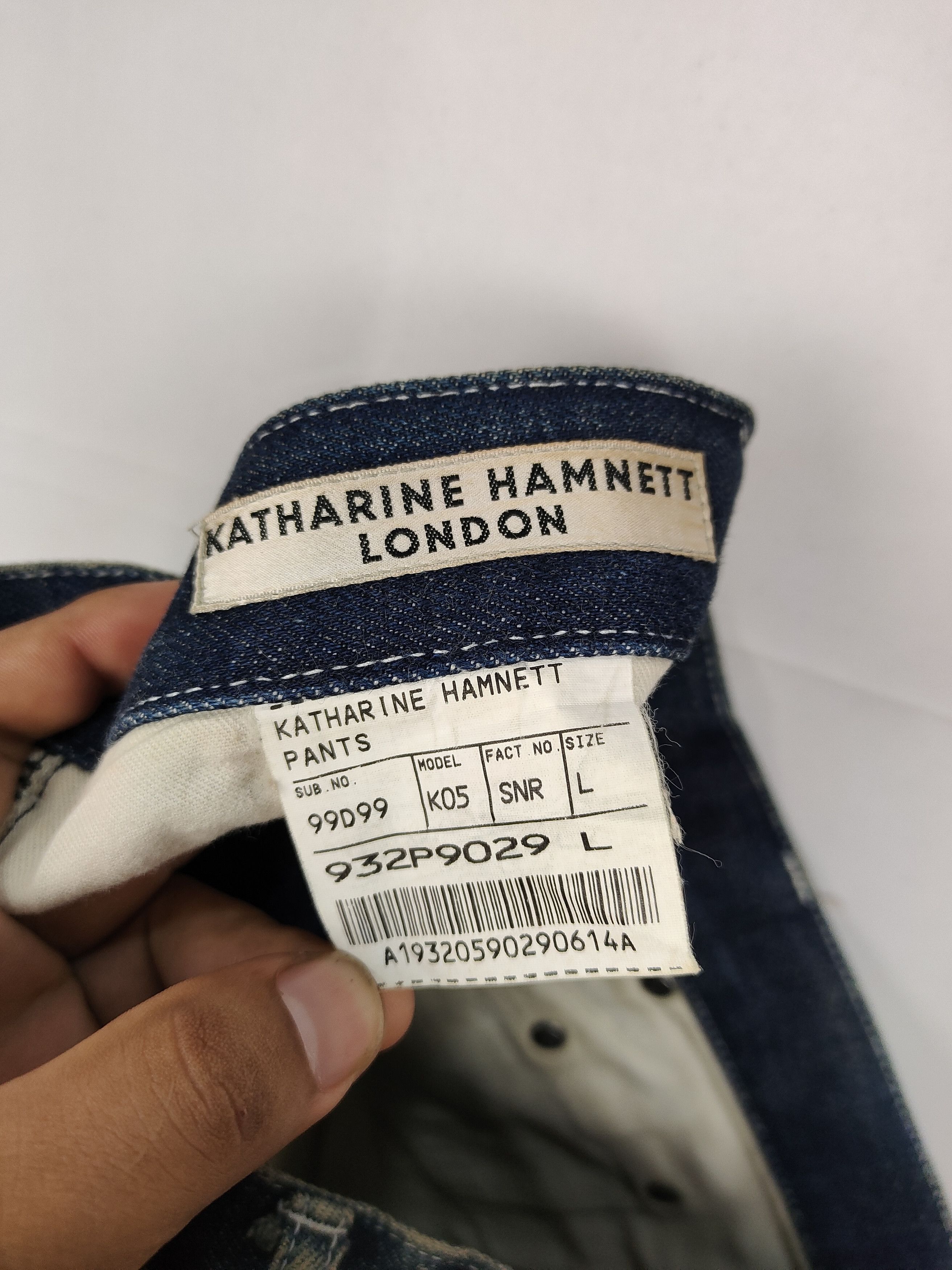 Designer × Katharine Hamnett London Katharine Hamnett London Selvedge Denim Pant Size US 32 / EU 48 - 5 Thumbnail