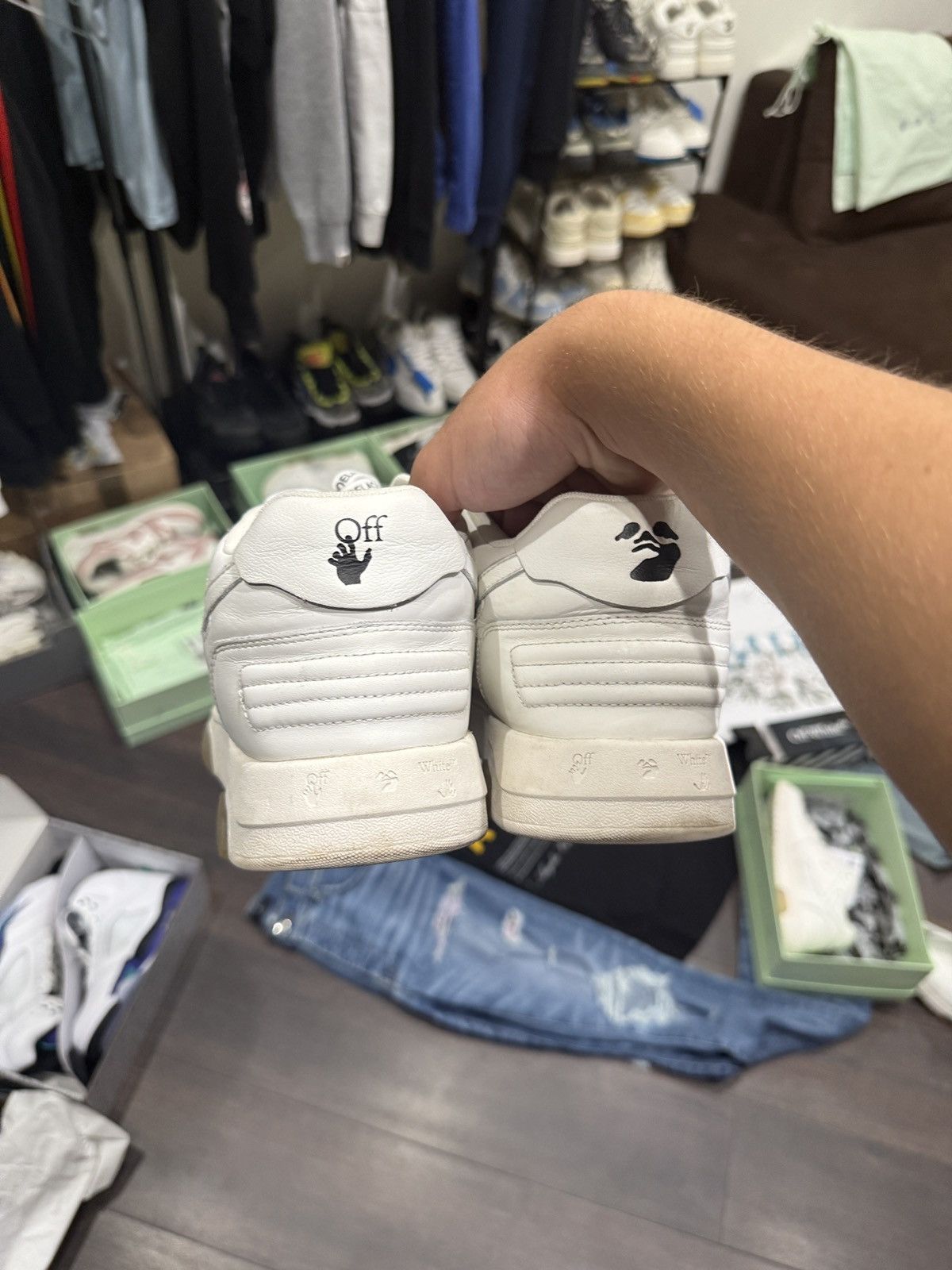 Off-White Off White Out Of Office Size US 11 / EU 44 - 4 Thumbnail