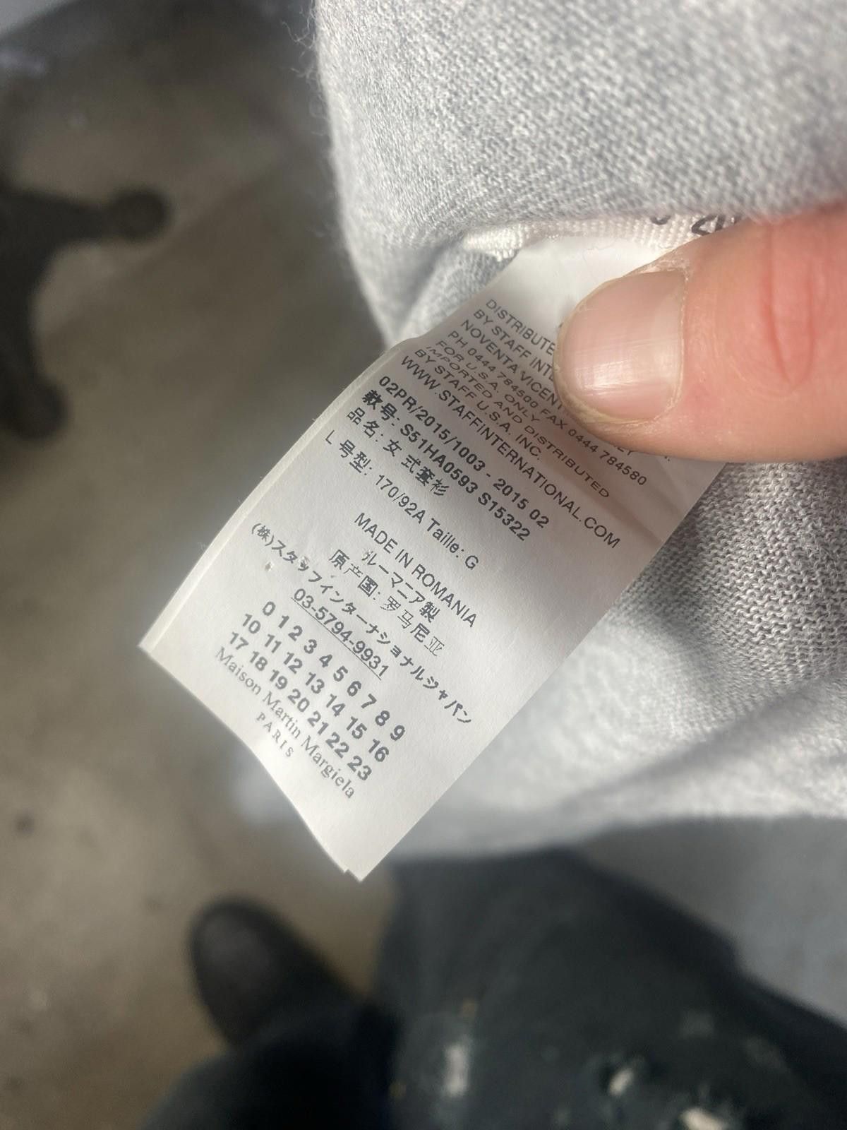 Maison Margiela Maison Margiela Number 1 15 Deconstructed Throwover Cardigan Size L / US 10 / IT 46 - 8 Thumbnail
