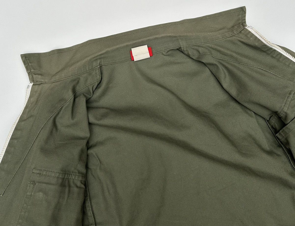 Japanese Brand × Vintage Vintage Adolphe Lafont Work Olive Zip Jacket Size US M / EU 48-50 / 2 - 12 Thumbnail