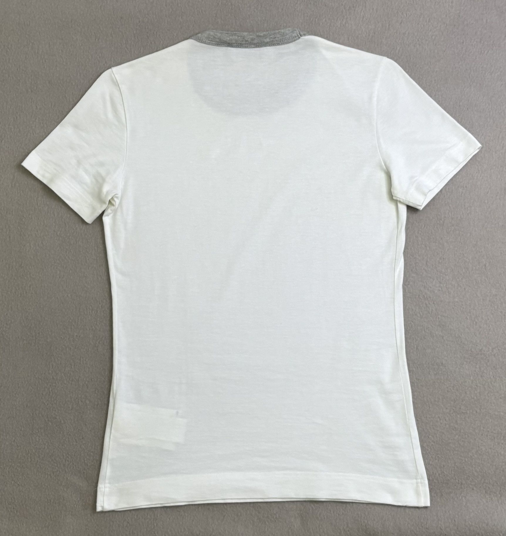 Dolce & Gabbana × Vintage Dolce & Gabbana White T-shirt Roz. 40 Size S / US 4 / IT 40 - 4 Thumbnail