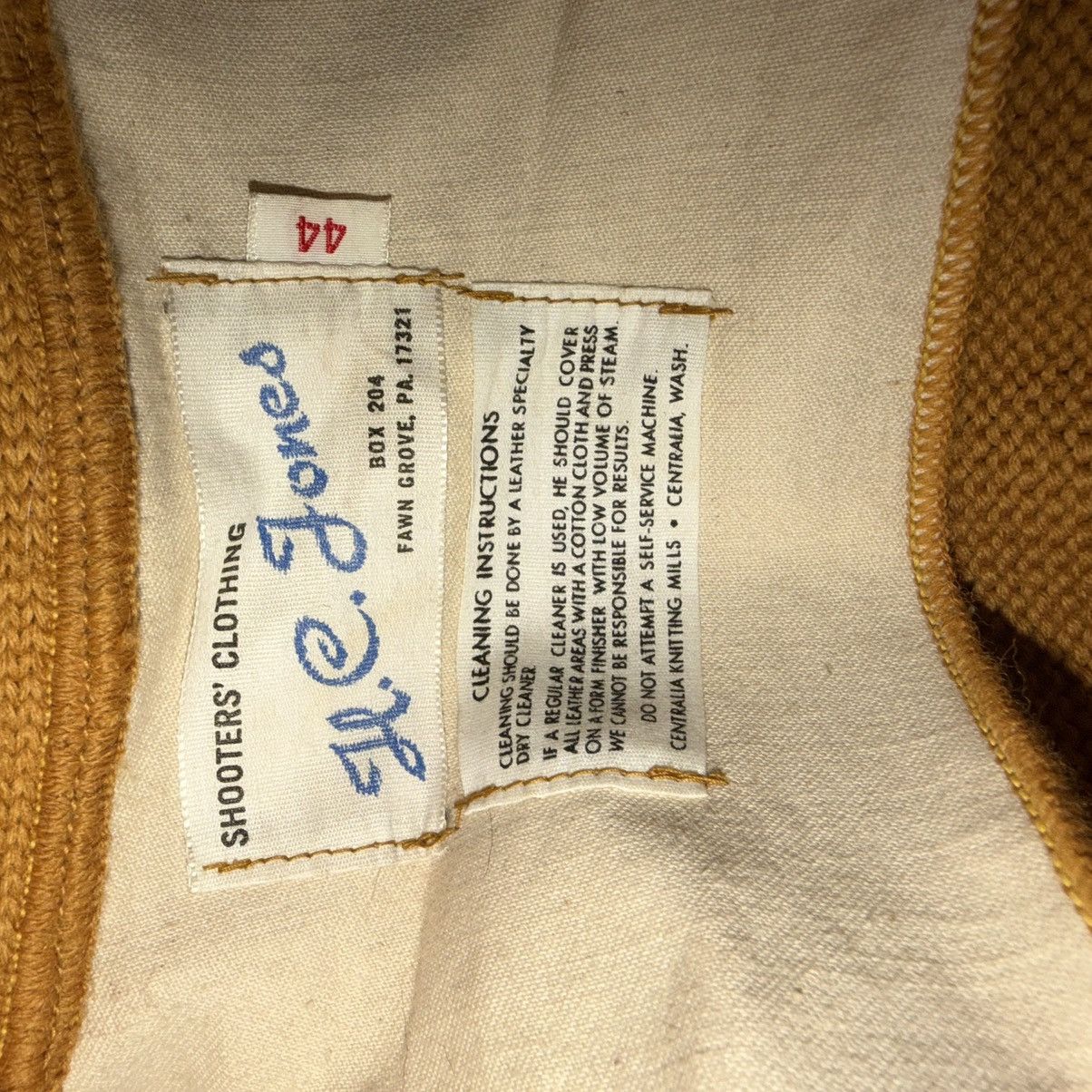 Other Shooters Clothing H.C. Jones Wool Leather Padding Size L Size US L / EU 52-54 / 3 - 6 Thumbnail