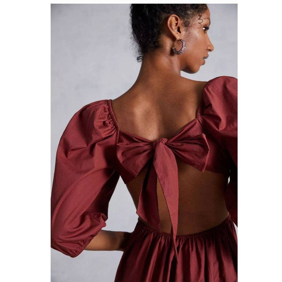 Anthropologie New Forever That Girl Scalloped Mini Dress $160 Plus 1X 18W Size XXL / US 16-18 / IT 52-54 - 4 Thumbnail