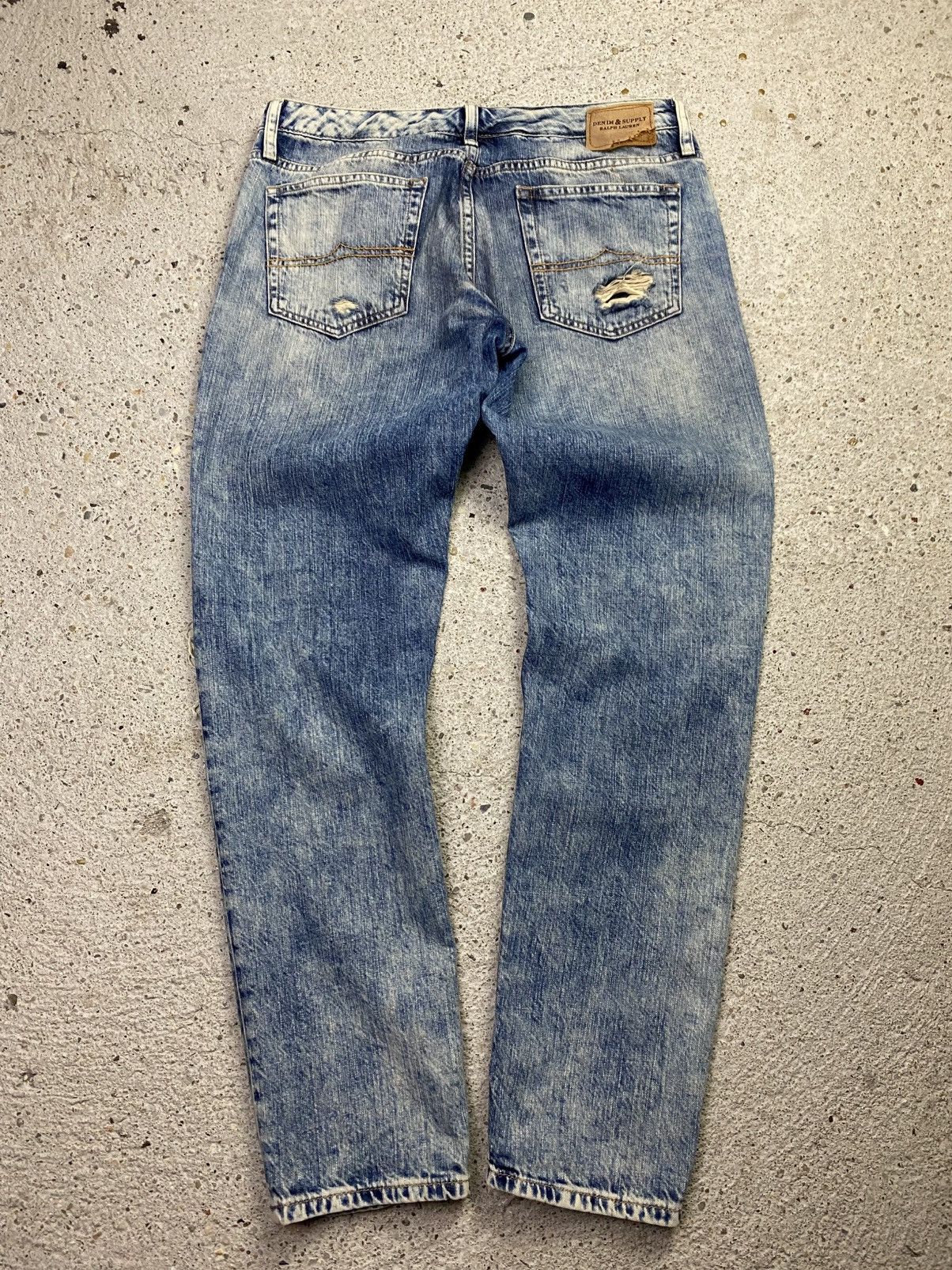 Denim & Supply Ralph Lauren Ralph lauren distressed denim jeans y2k skinnyboyfriend Size 29" - 2 Thumbnail