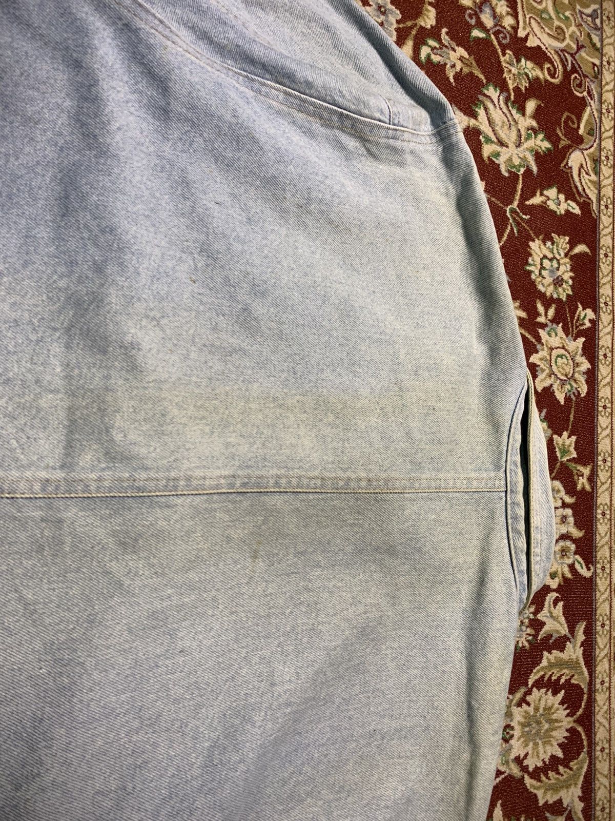 Marithe + Francois Girbaud 80s MARITHE FRANCOIS GIRBAUD DENIM JACKET BUCKLE SIDE Size US XL / EU 56 / 4 - 11 Thumbnail