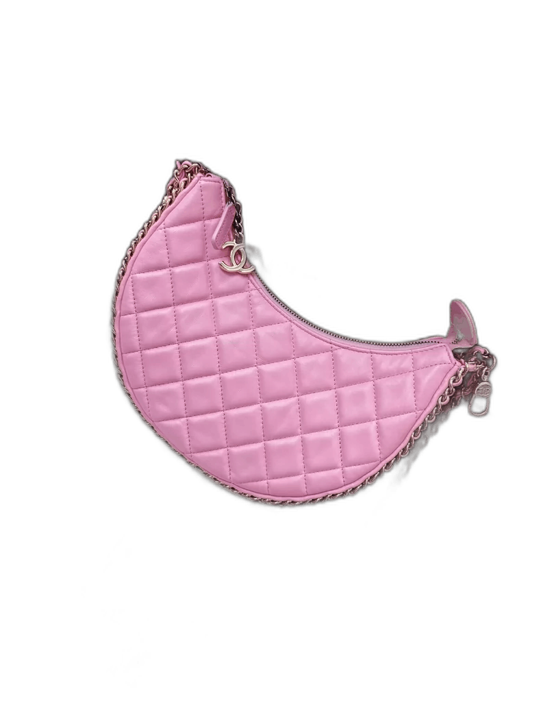 Chanel Chanel Pink Moon Bag with Chain Strap Size ONE SIZE - 1 Thumbnail