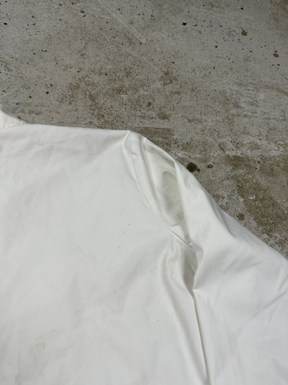 Nike × Vintage Vintage y2k Nike White Track Jacket Swoosh Size US S / EU 44-46 / 1 - 12 Thumbnail