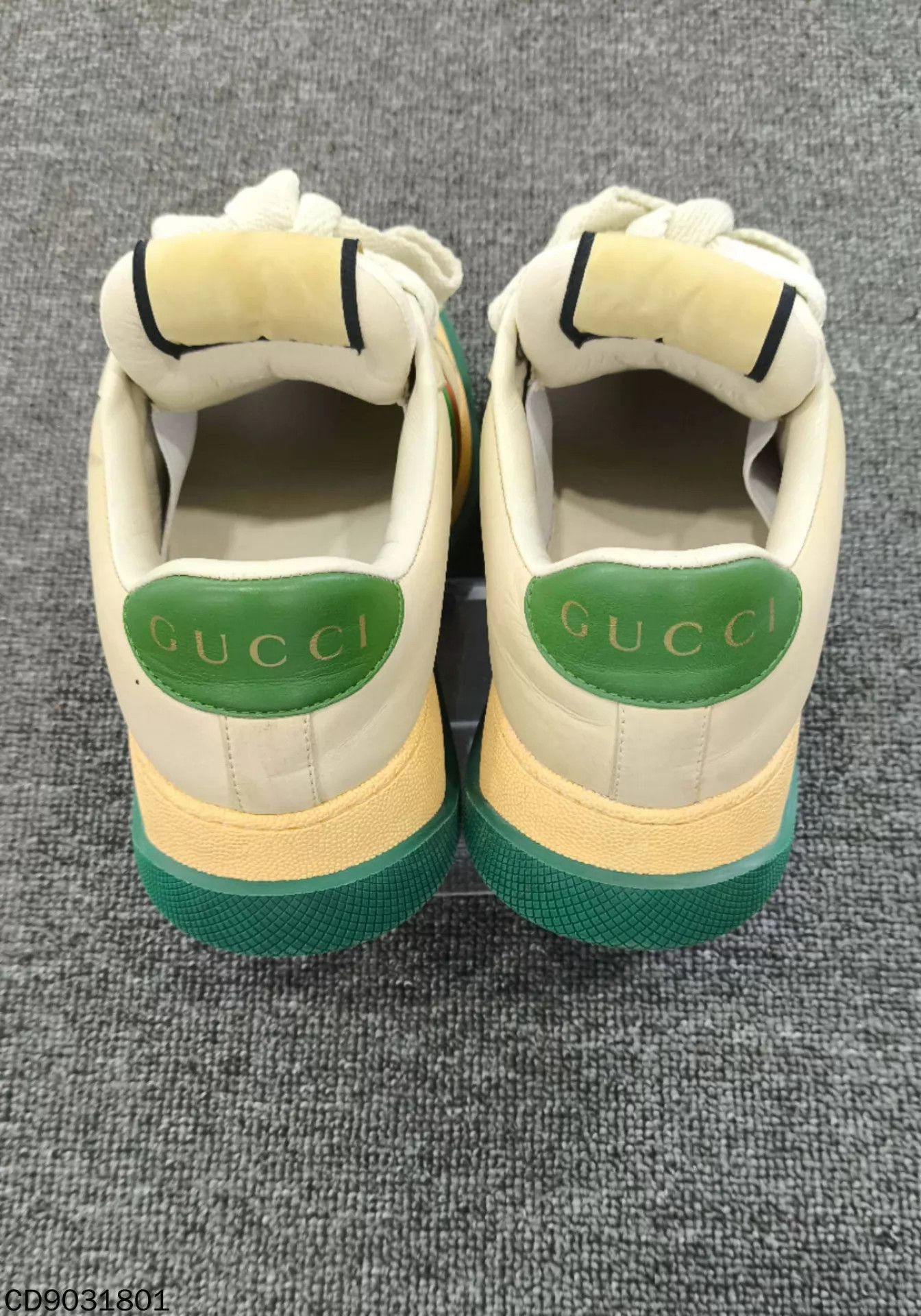 Gucci GUCCI GG Supreme Dirty Sneaker 98 New Women's 35.5 Size US 5 / IT 35 - 5 Thumbnail