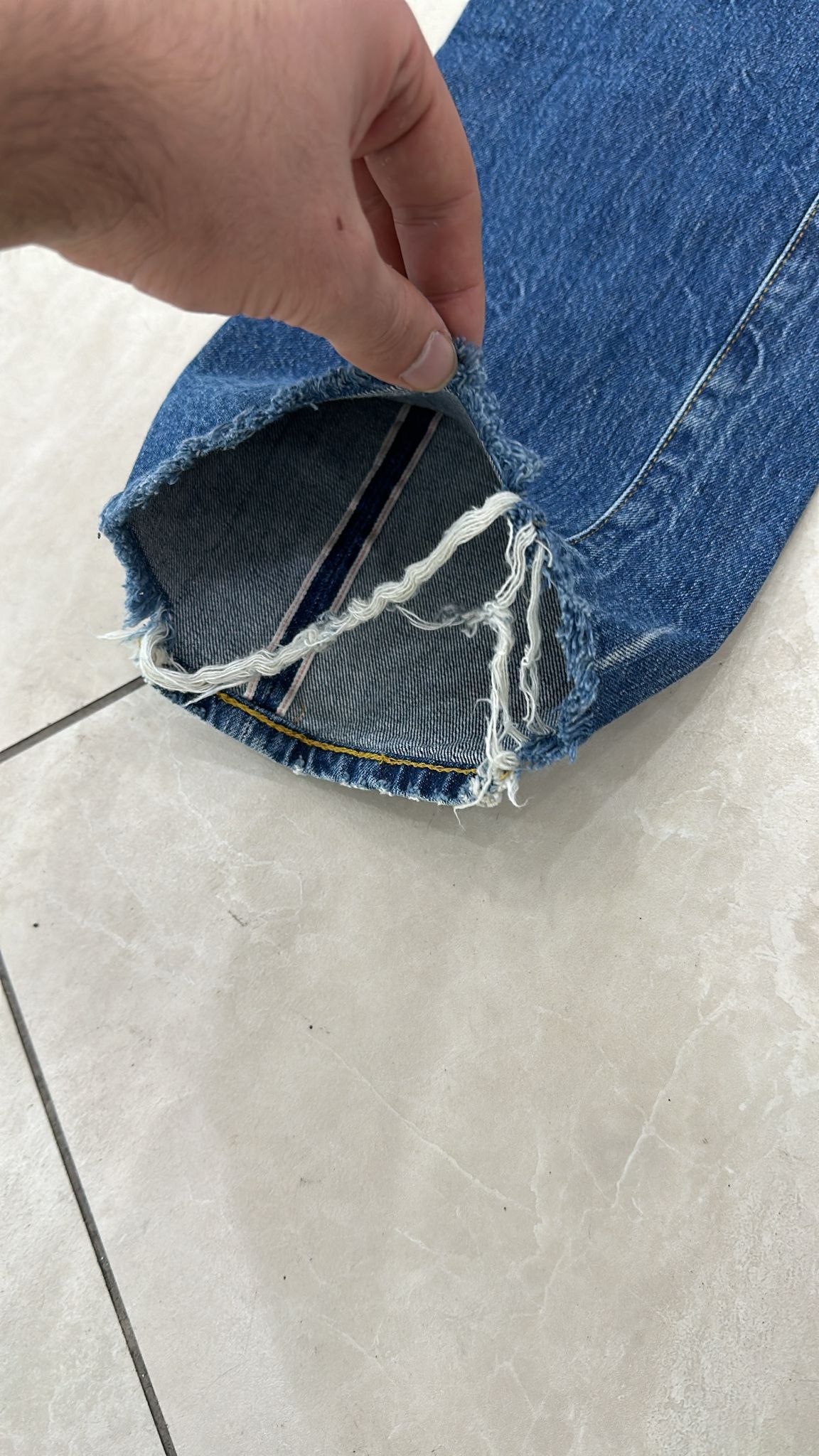 Levi's Vintage Clothing Levis LVC SAMPLE 501XX 1947 Selvedge Jeans W32/L32 Size US 32 / EU 48 - 15 Thumbnail