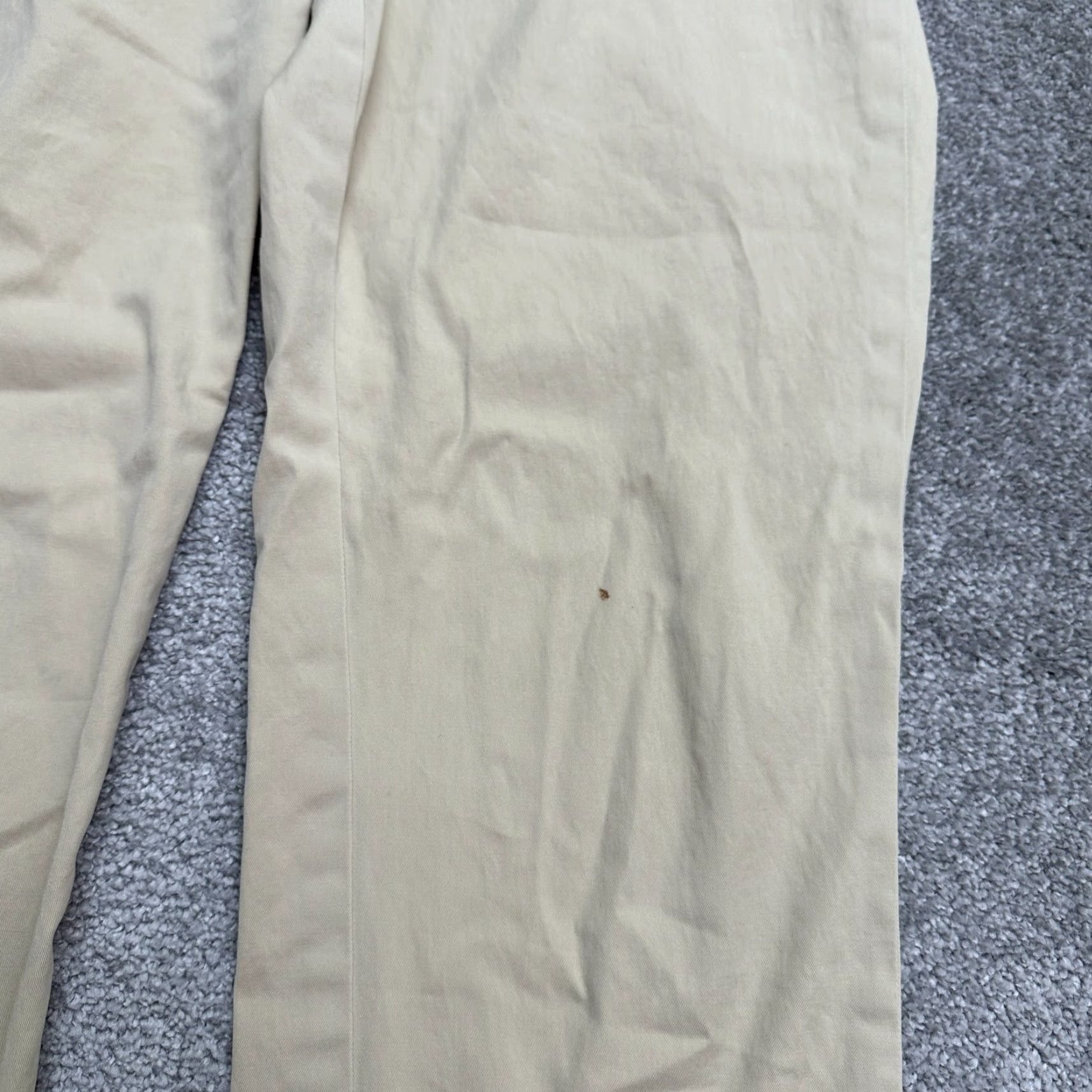 J. Jill J. Jill Khaki Pants Women 6 Brown Straight Leg Mid Rise Cotton Blend 32x26 Casual Travel Workwear Size 28" / US 6 / IT 42 - 6 Thumbnail