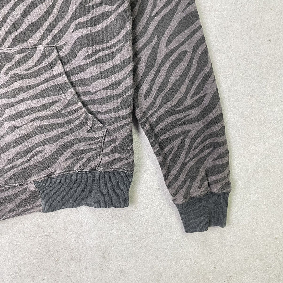 Schott Schott NYC Zebra Pattern Full Zip Hoodie New York City Logo Size US M / EU 48-50 / 2 - 5 Thumbnail
