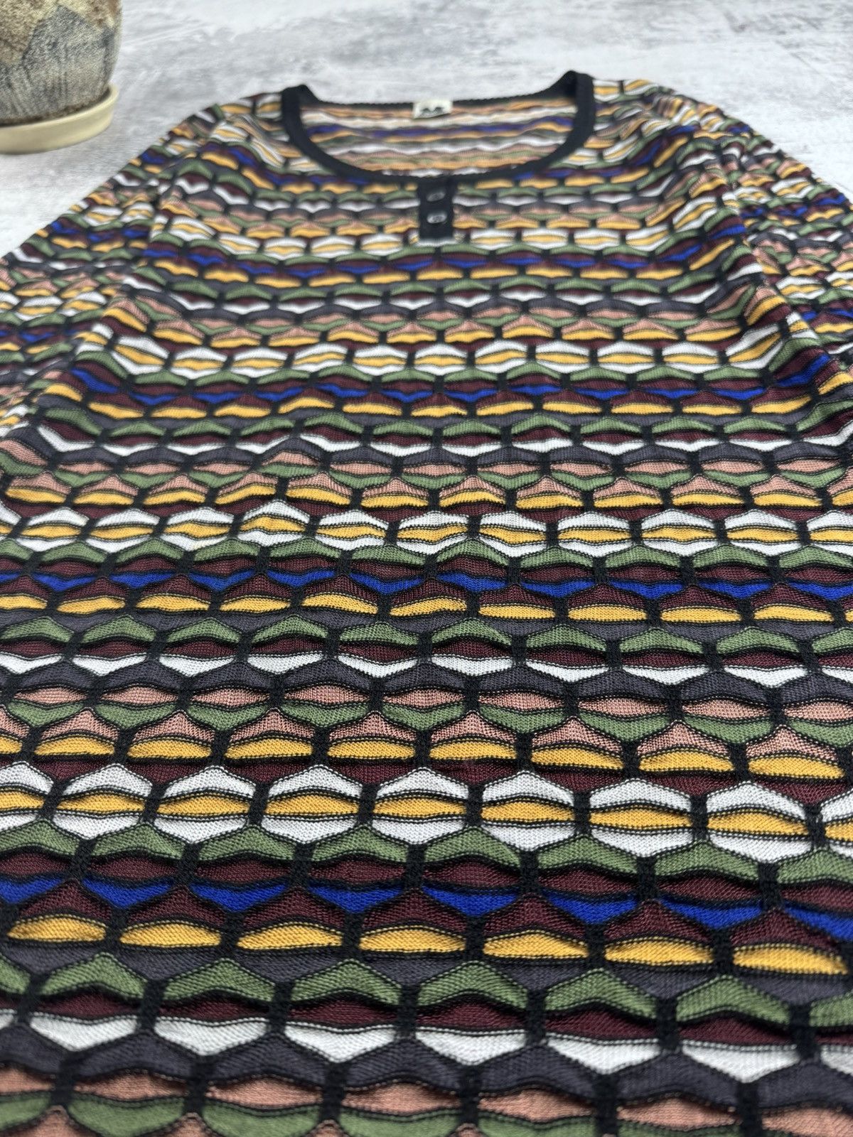 Missoni Missoni Knit 42 Size Wool Dress Tunic Black Longsleeve Size M / US 6-8 / IT 42-44 - 13 Thumbnail