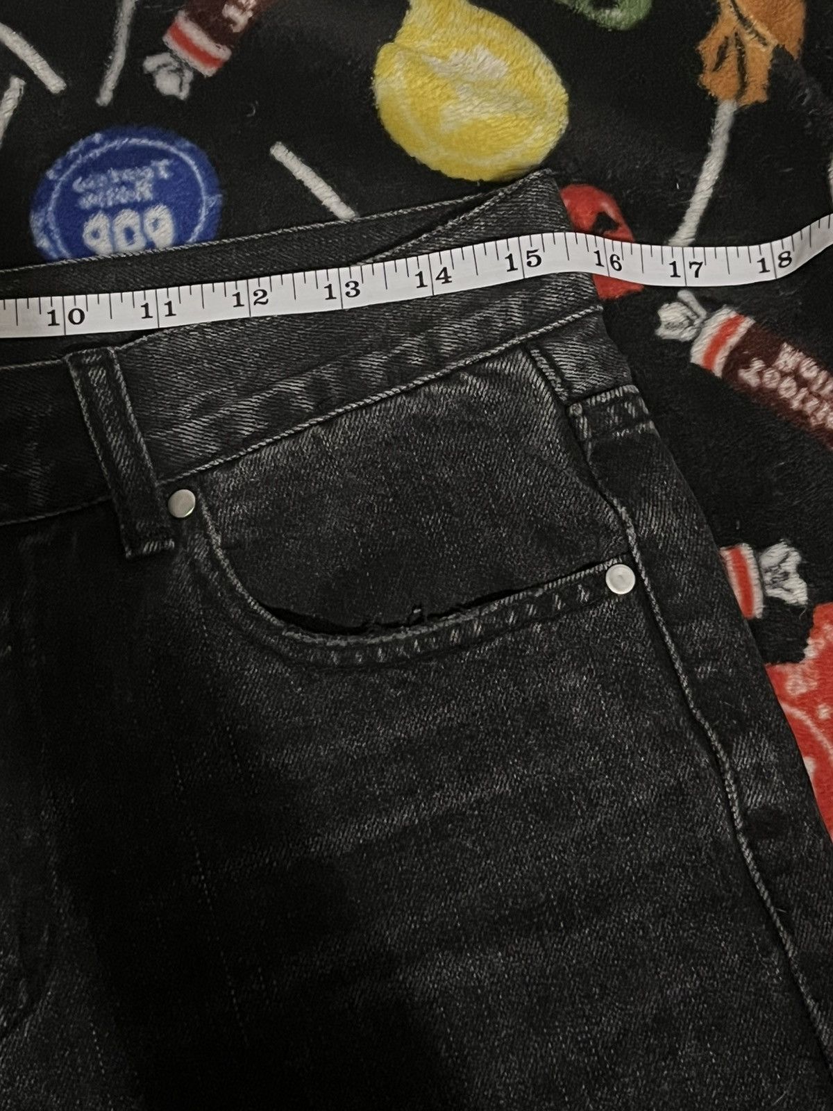 Japanese Brand Gray tapered flared Japanese vintage jeans Size US 28 / EU 44 - 8 Thumbnail