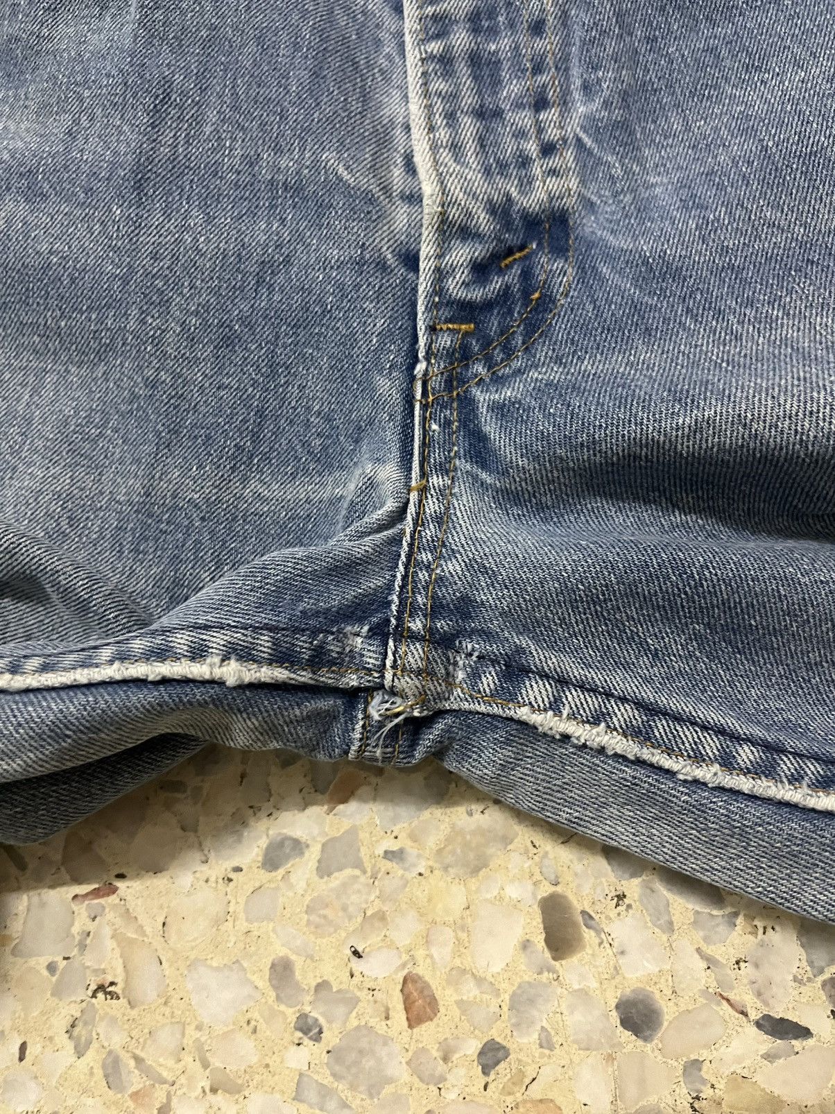 Levi's Vintage 70s levis 646 bell bottom light blue wash Size US 28 / EU 44 - 10 Thumbnail