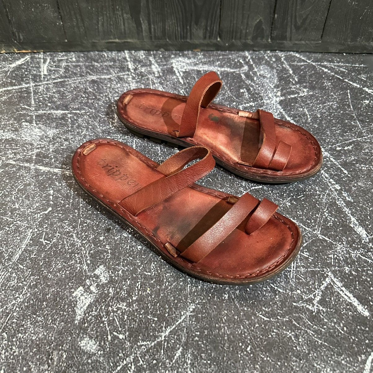 Trippen TRIPPEN - Women’s Leather Sandals Size 38 Size US 8 / IT 38 - 3 Thumbnail