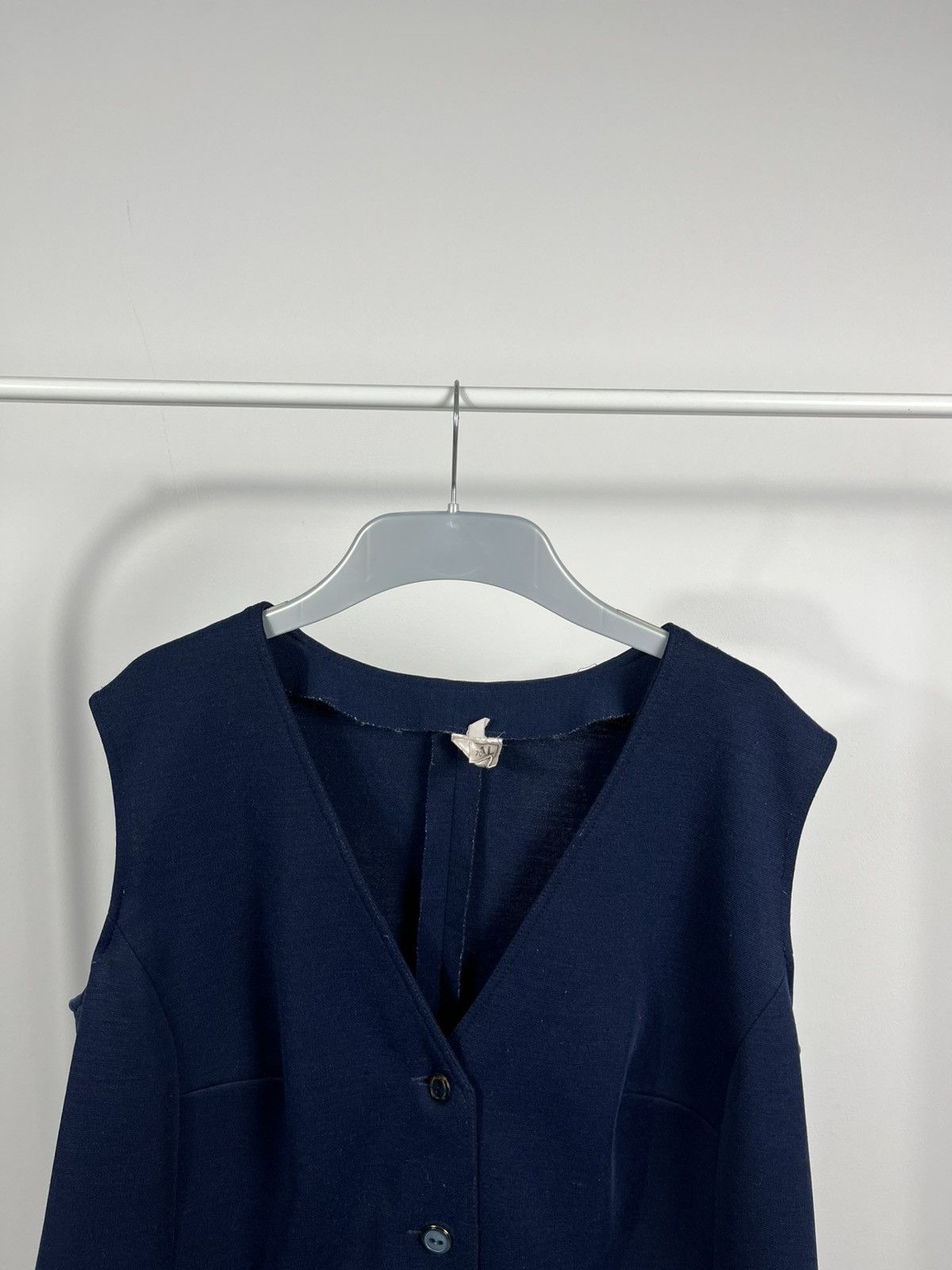 Vintage 70s 80s FINAL Swiss Made Navy Vest Vintage 70% Dacron size50 Size US M / EU 48-50 / 2 - 13 Thumbnail