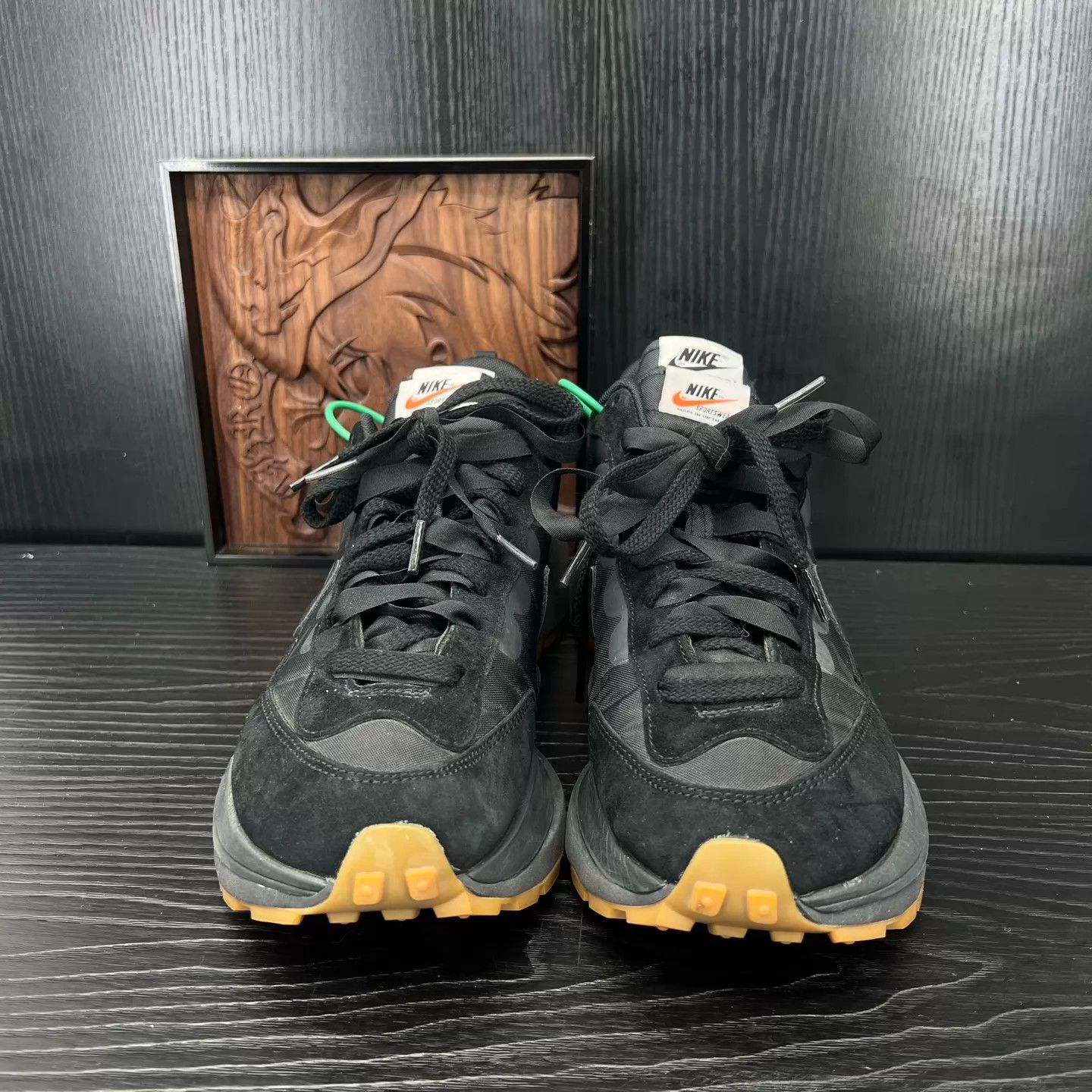 Nike Nike sacai vaporwaffle black gum 44.5 99 new w/ box Size US 11.5 / EU 44-45 - 4 Thumbnail