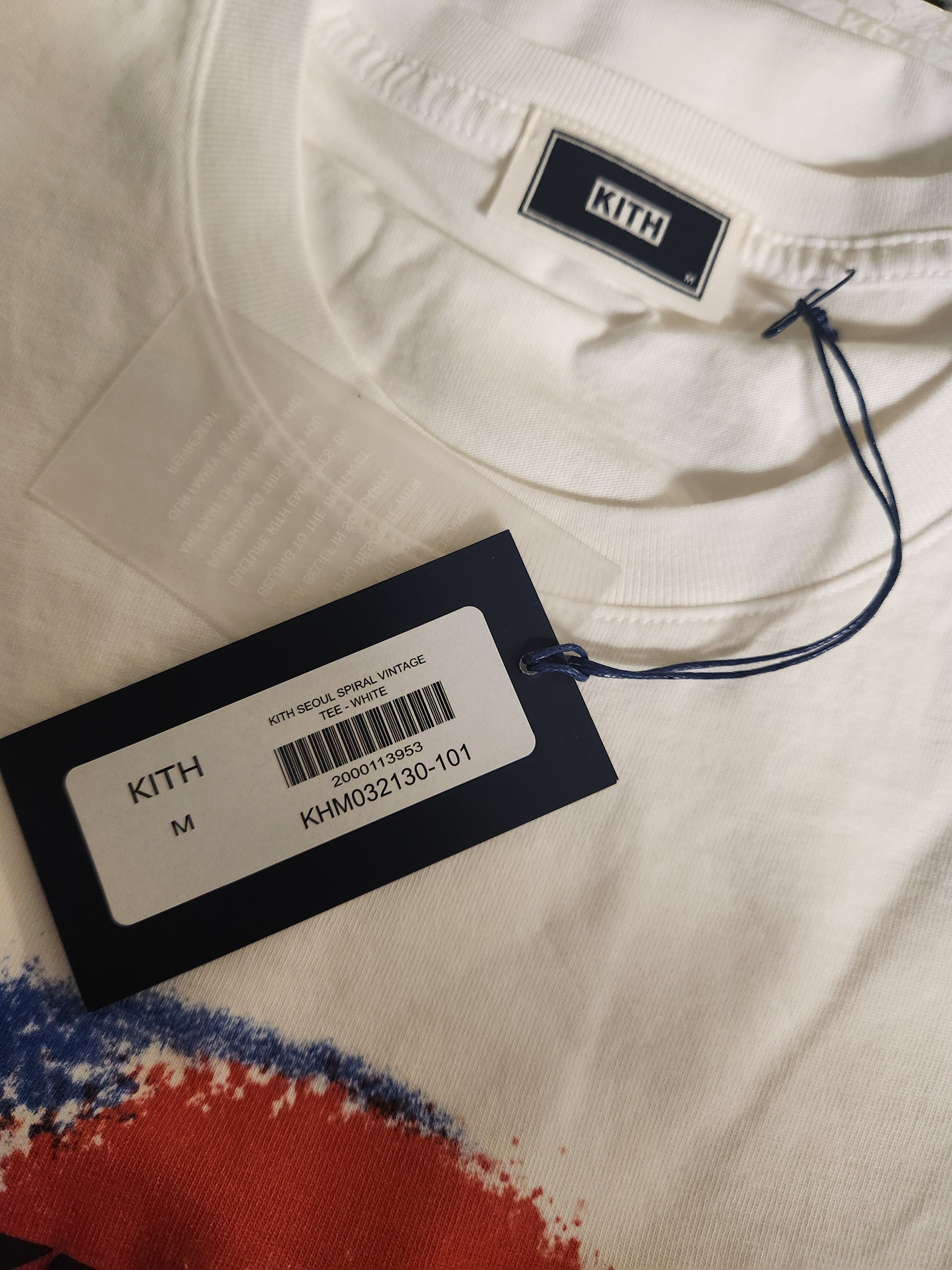 Kith Kith seoul spiral vintage tee Size US M / EU 48-50 / 2 - 6 Thumbnail
