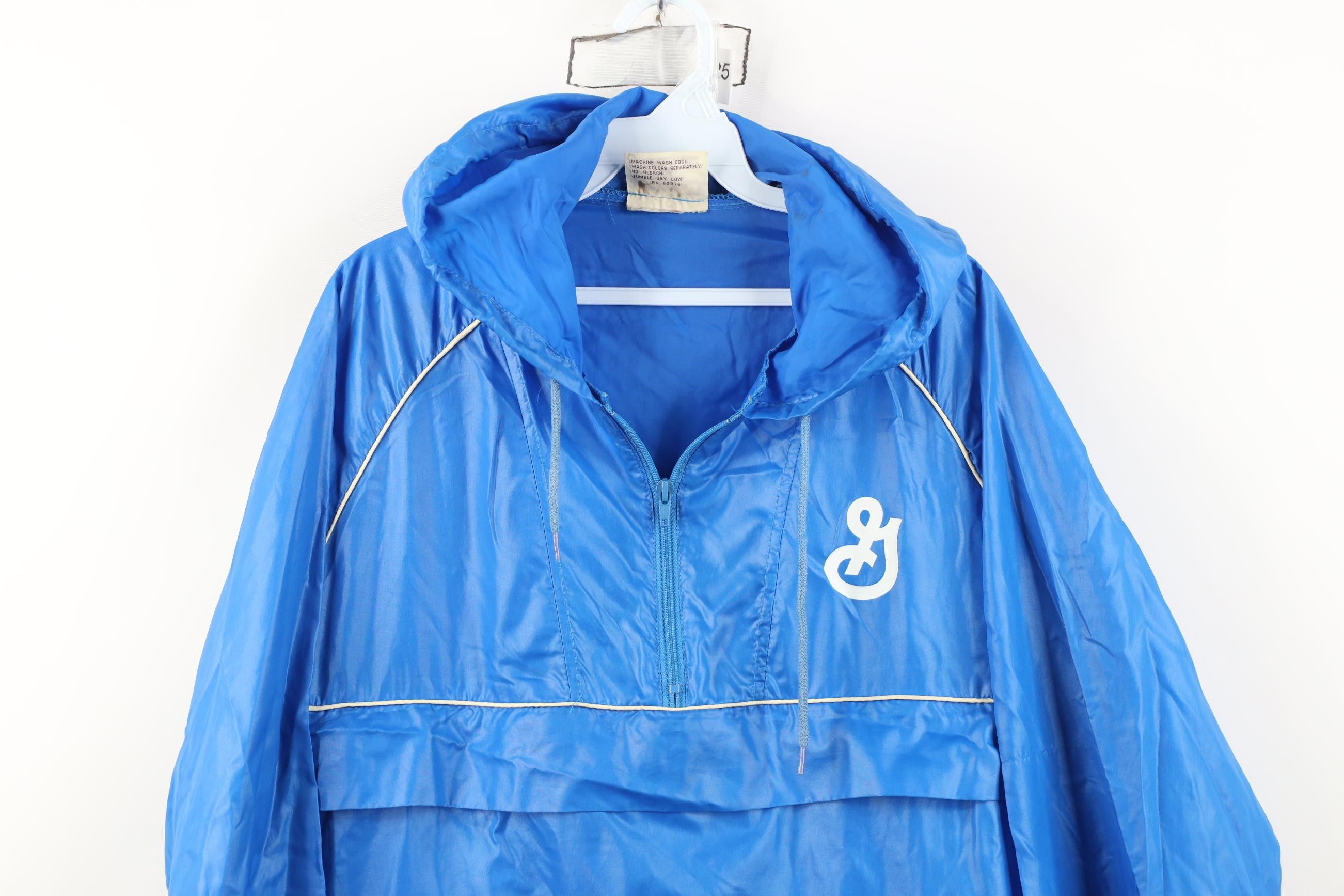 Vintage Vintage 70s 80s Cereal Hooded Anorak Windbreaker Jacket Size US M / EU 48-50 / 2 - 2 Thumbnail