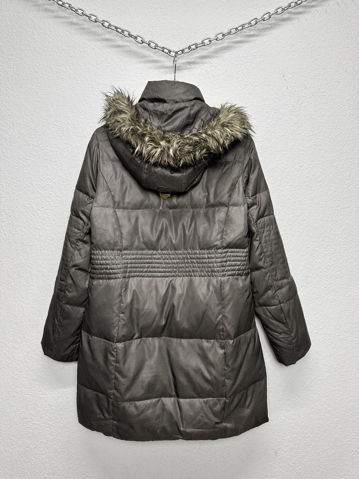 Miss Sixty Vintage Japan Military Fur Hood Jacket Y2K Utility Cropped Size S / US 4 / IT 40 - 9 Thumbnail