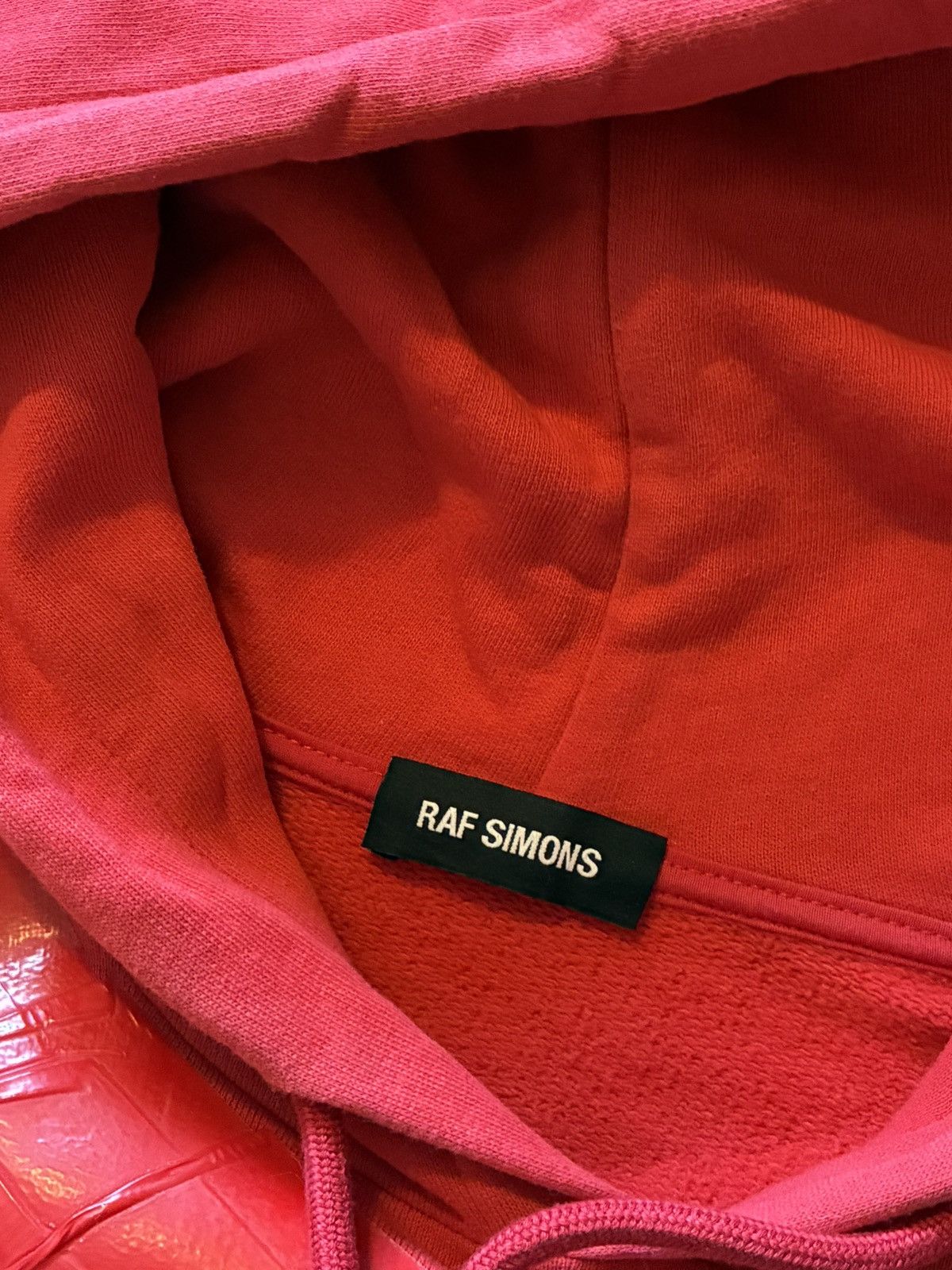 Raf Simons Raf Simons Oversized Tape Hoodie Size US S / EU 44-46 / 1 - 3 Thumbnail