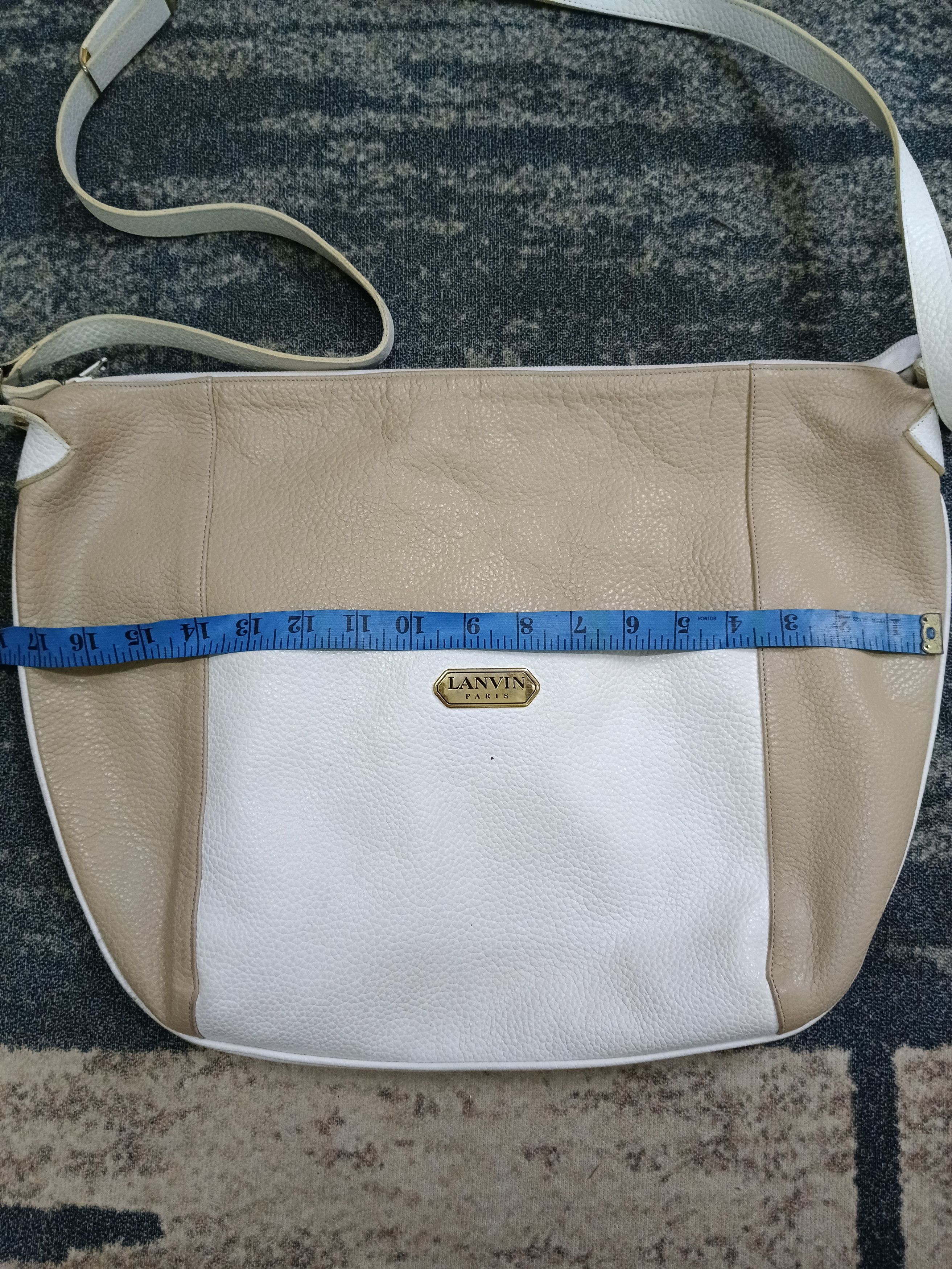 Lanvin × Leather OG🔥GRAIL LANVIN PARIS LEATHER Size ONE SIZE - 5 Thumbnail