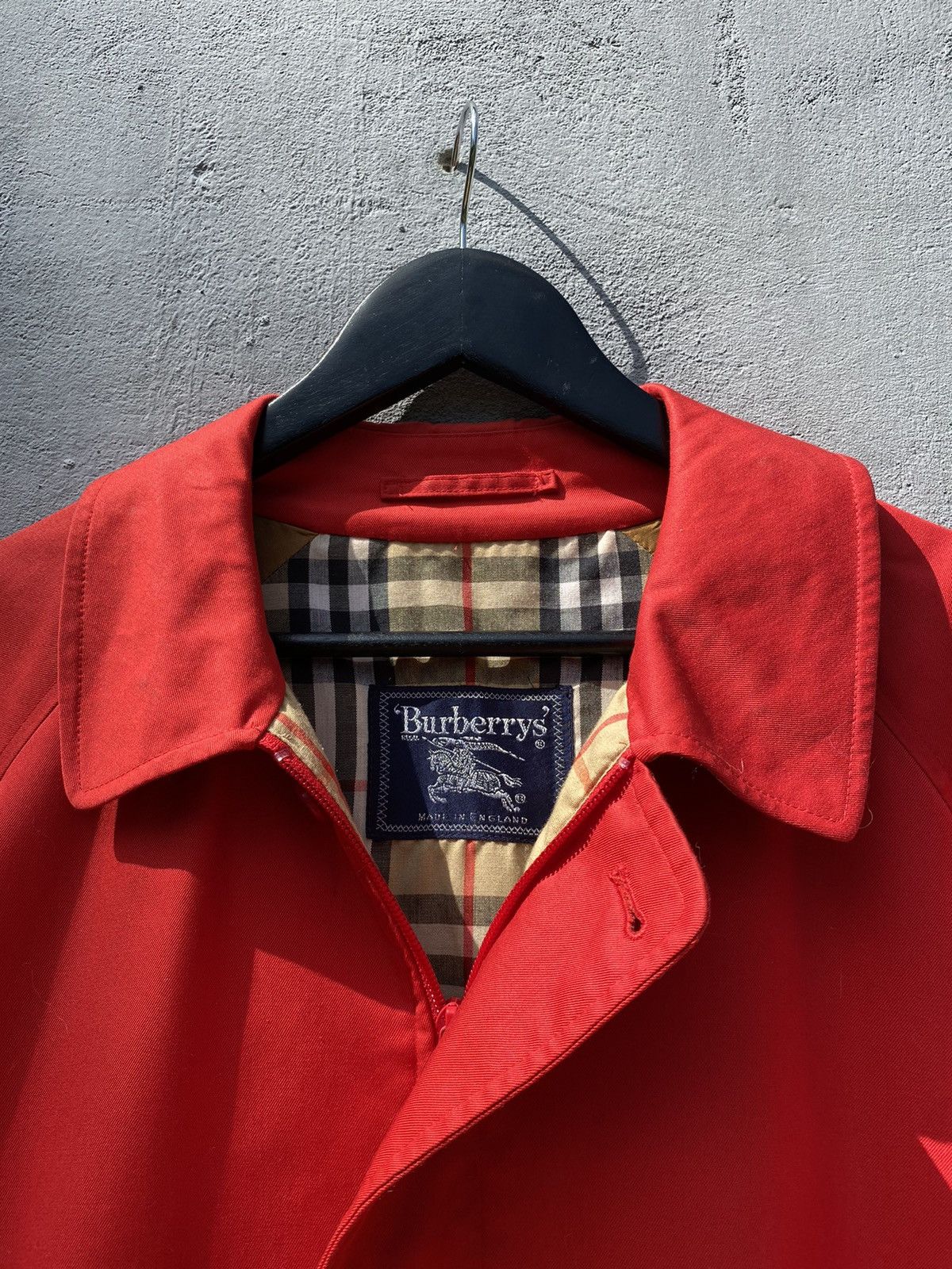 Burberry Vintage 90s BURBERRY Check Bomber Ted Jacket Size US L / EU 52-54 / 3 - 3 Thumbnail