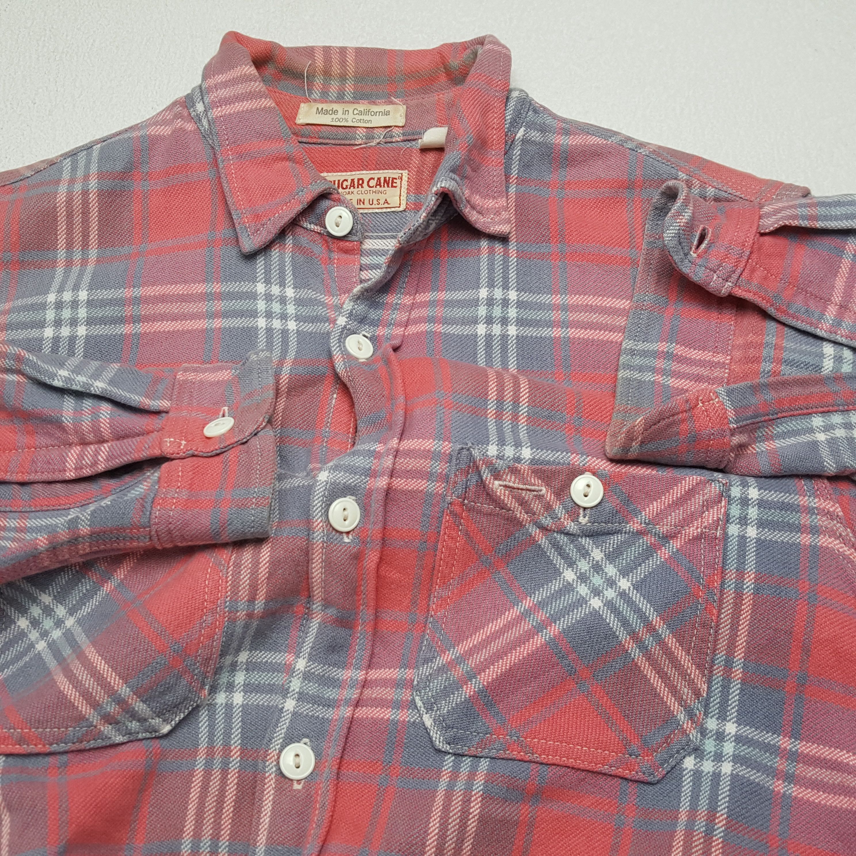 Japanese Brand × Sugar Cane × Vintage SUGAR CANE Rare Design Formal Casual Style Shirt Size US M / EU 48-50 / 2 - 8 Thumbnail