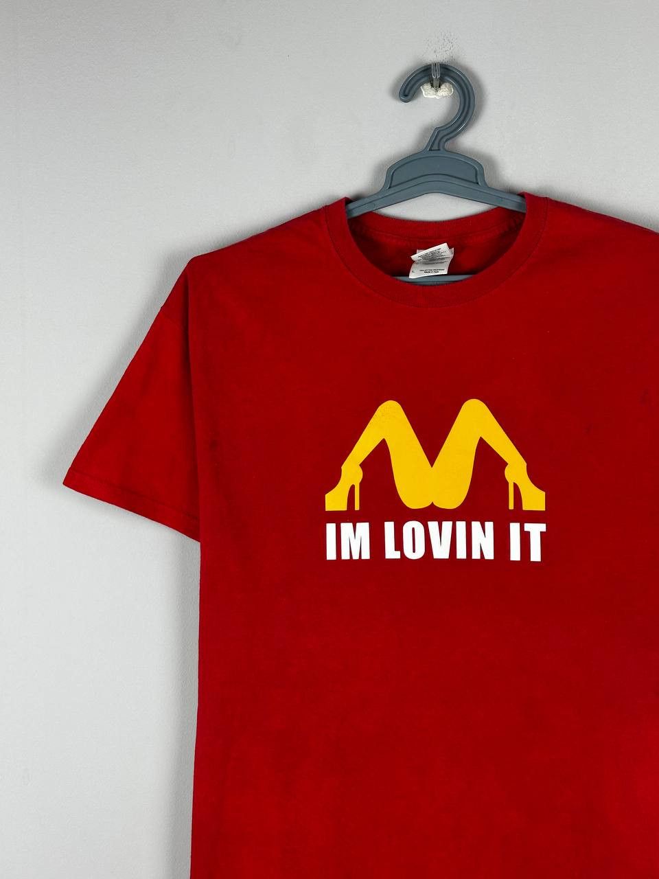 Vintage Vintage 2000s I’m Loving it McDonald’s Sex Parody Shirt rare Size US L / EU 52-54 / 3 - 3 Thumbnail