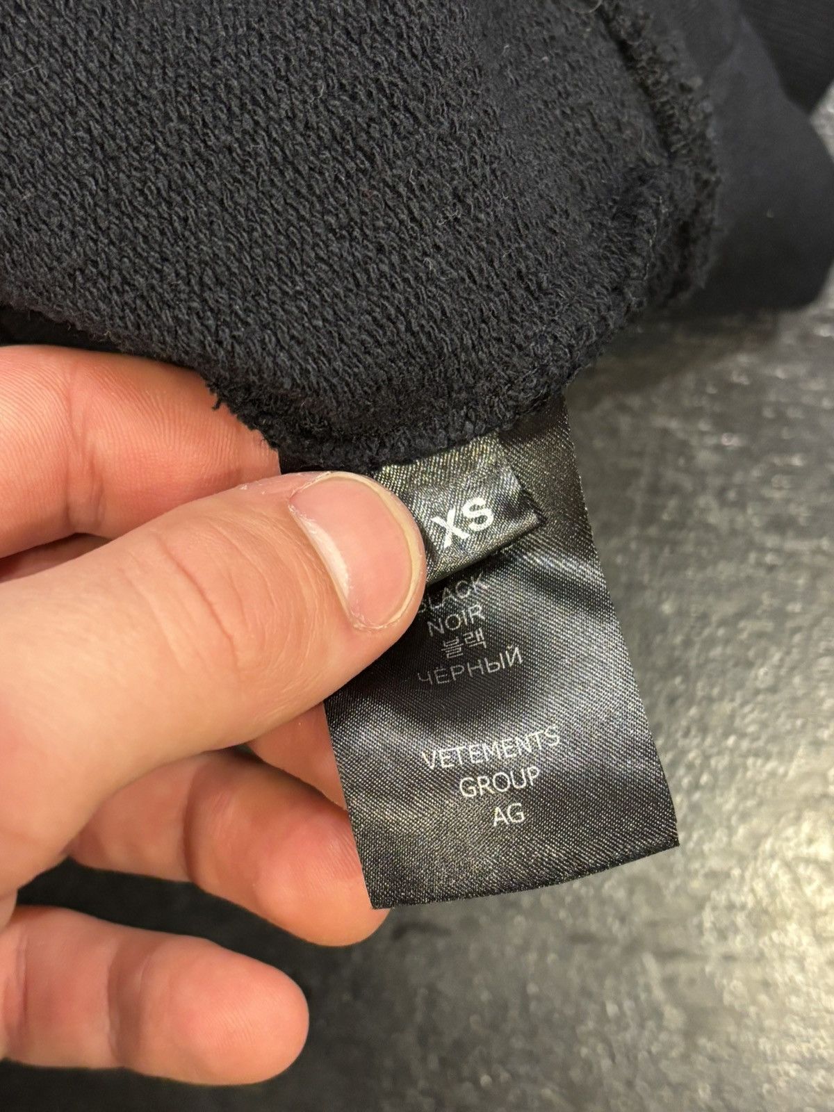 Vetements Vetements Pyramid Logo Hooded Sweatshirt Size US XS / EU 42 / 0 - 5 Thumbnail