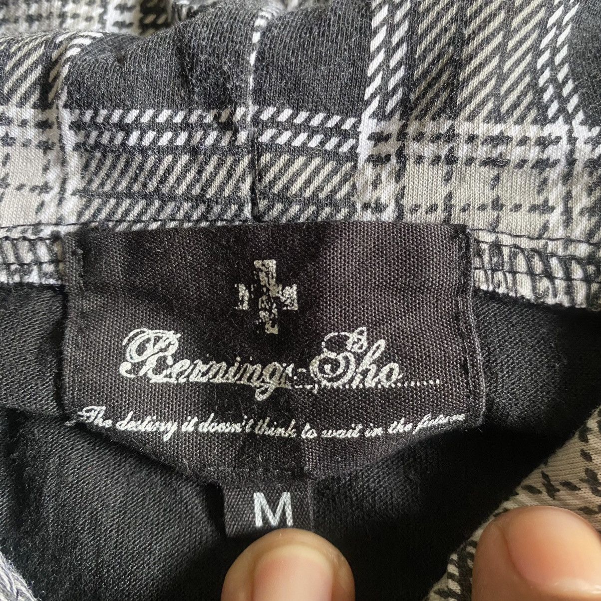 BERNINGS SHO Bernings Sho Archive Zip Plaid Hoodie Size US S / EU 44-46 / 1 - 6 Thumbnail
