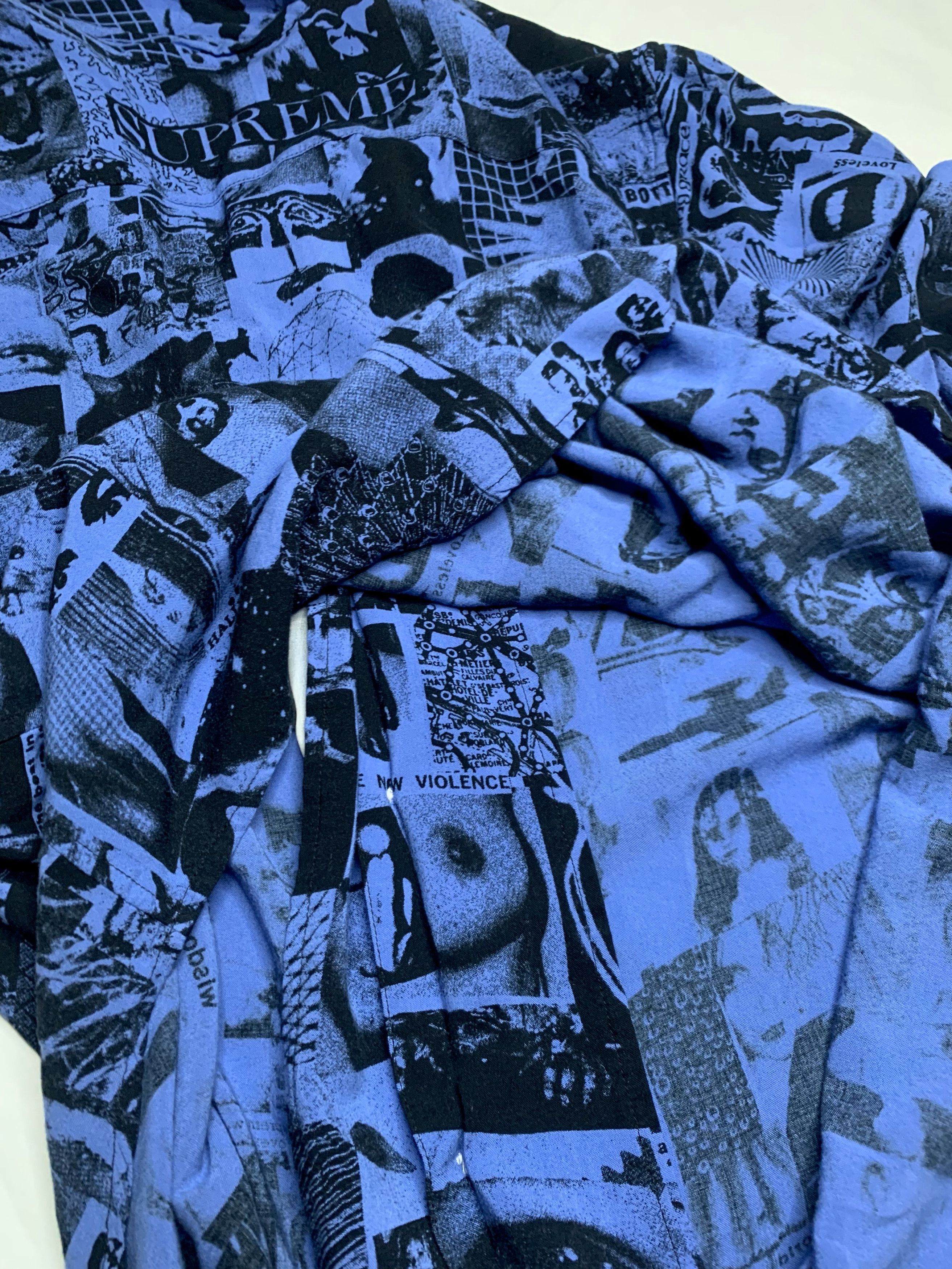 Supreme Supreme SS18 Vibrations Shirt (L) Size US L / EU 52-54 / 3 - 10 Thumbnail