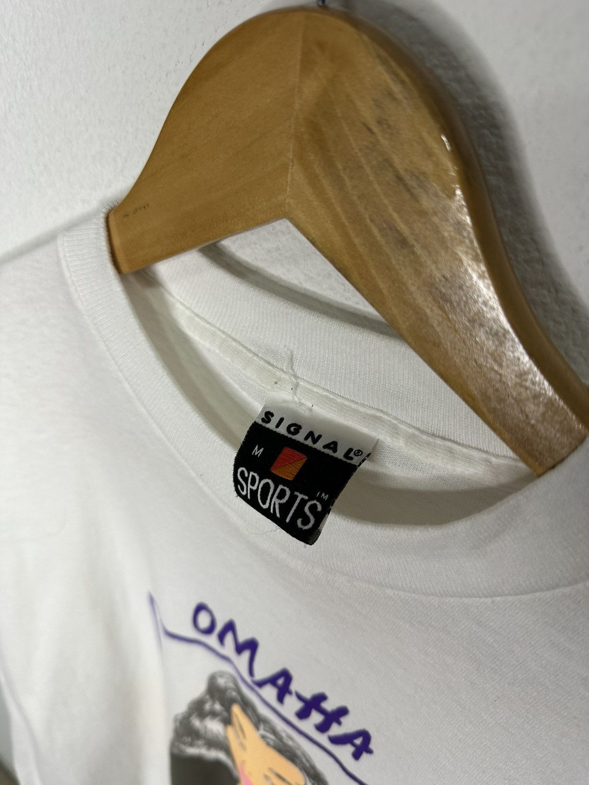 Signal Sport Vintage Omaha Or Bust Boobies T-Shirt Size US M / EU 48-50 / 2 - 3 Thumbnail