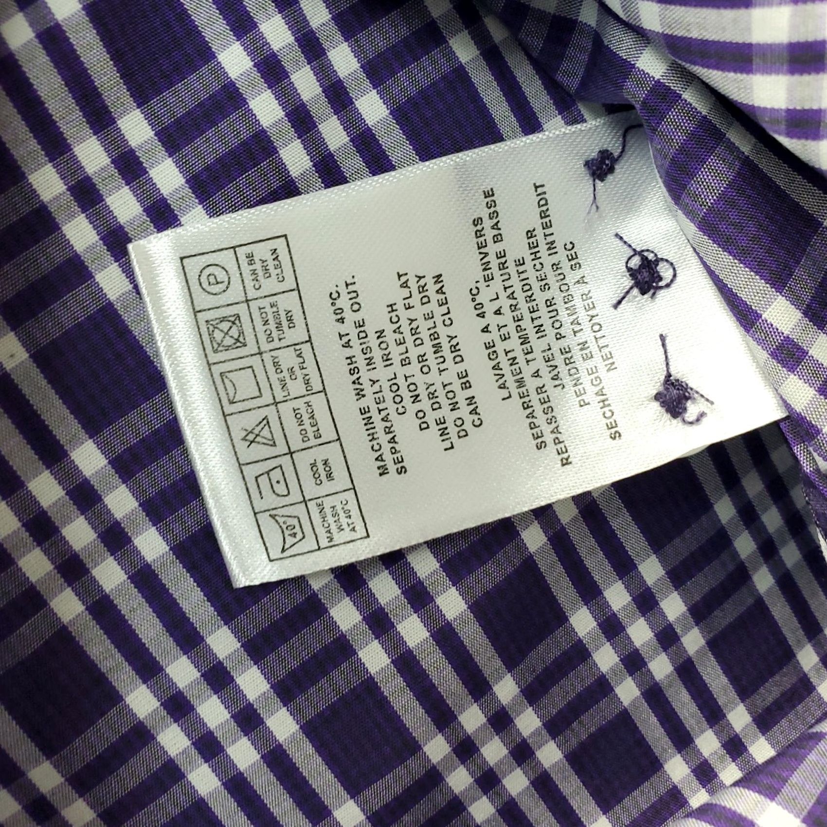 Vintage J. Maverick New York Casual Shirt Mens Large Multi Plaid Slim Fit Button Down Size US L / EU 52-54 / 3 - 6 Thumbnail