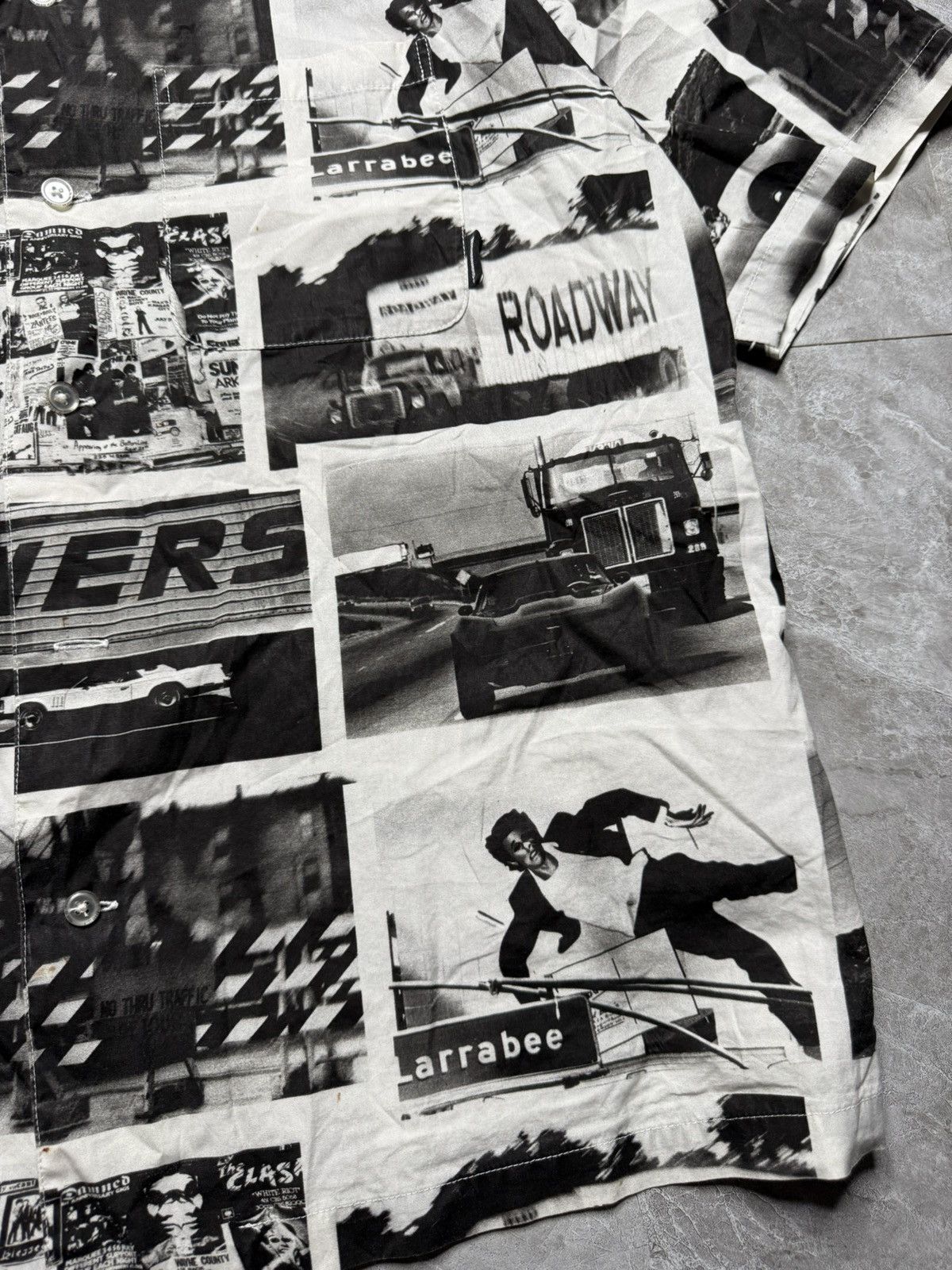 Neighborhood Neighborhood x Osamu Nagahama Camp Collar Printed Buttondown Size US M / EU 48-50 / 2 - 6 Thumbnail