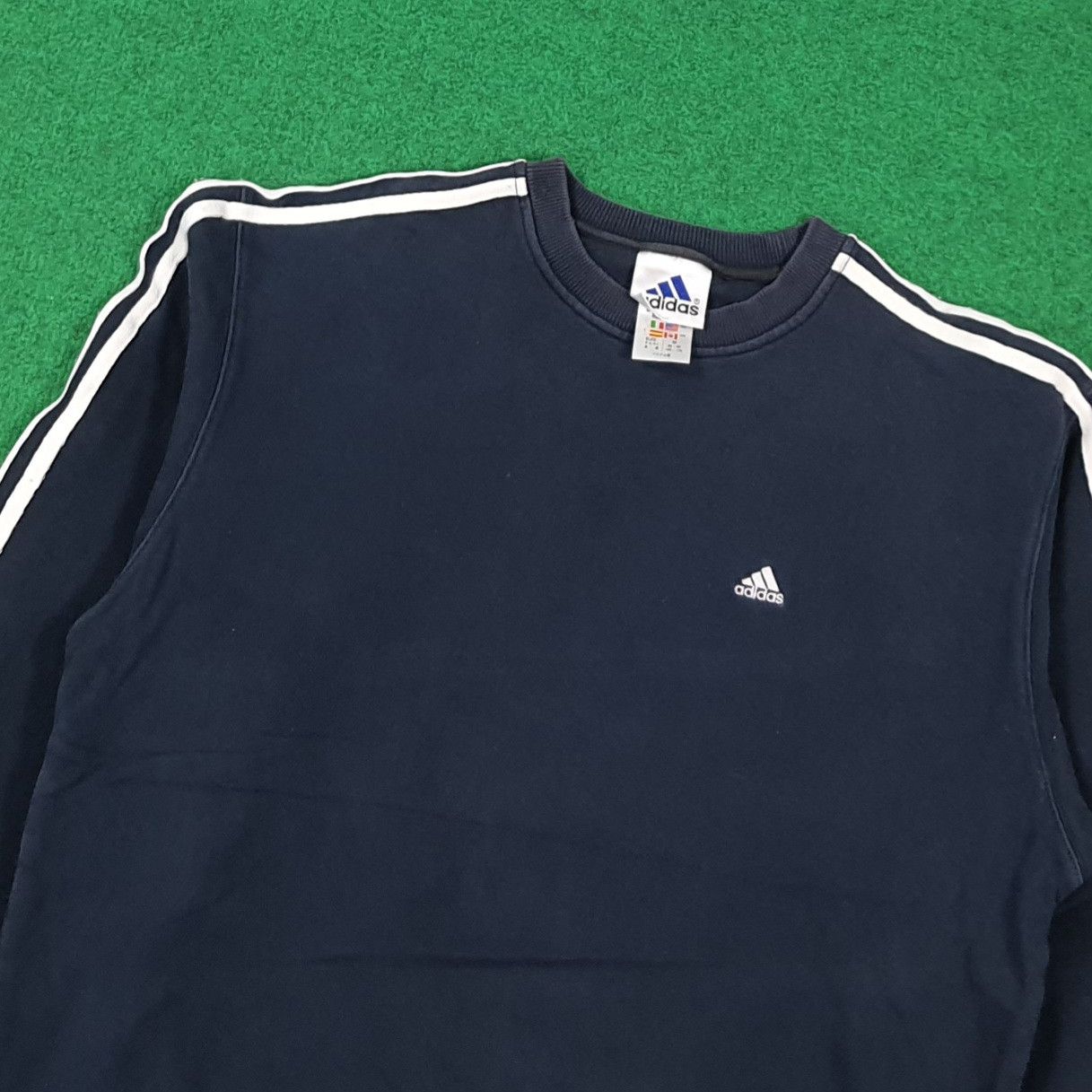 Adidas Vintage Adidas 3 Stripes Custom Yohji Sweatshirt C305N20 Size US M / EU 48-50 / 2 - 4 Thumbnail