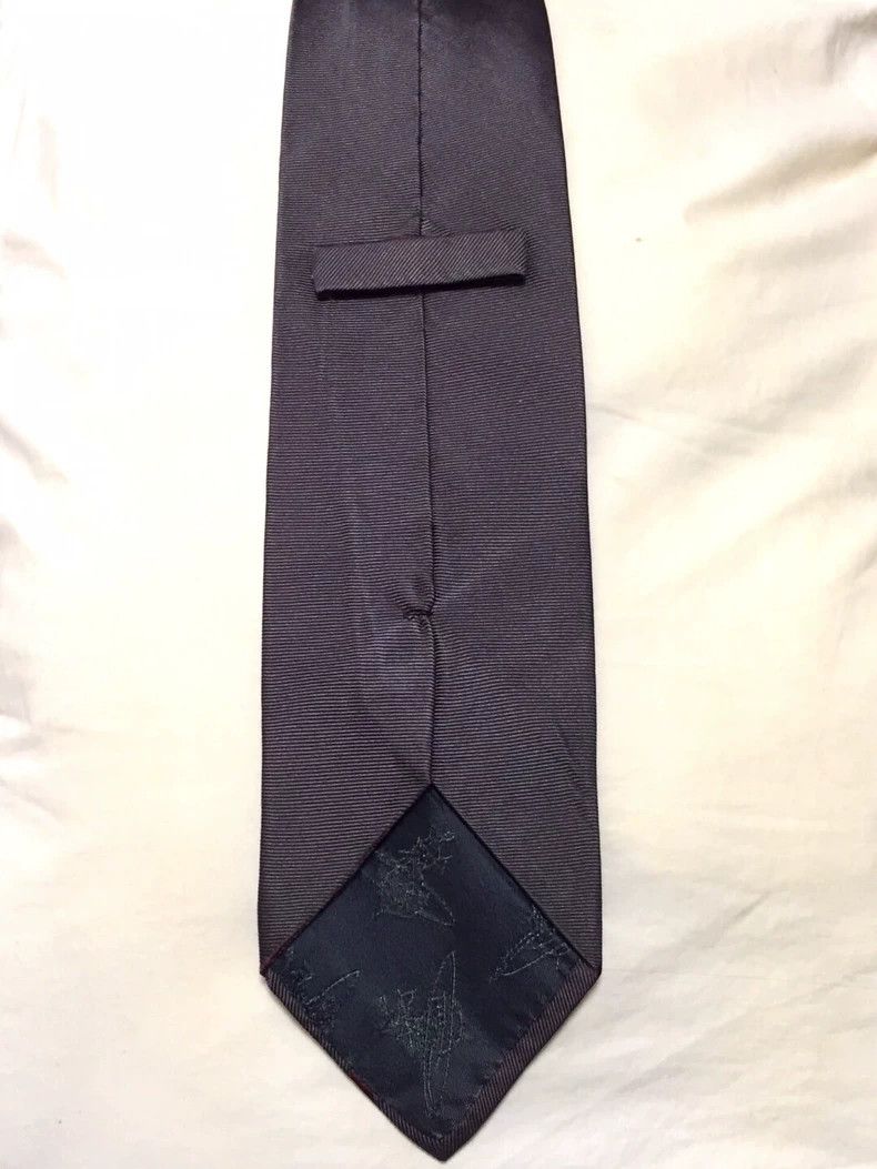Vivienne Westwood Vivienne Westwood Silk tie with Blow me up words Size ONE SIZE - 4 Thumbnail