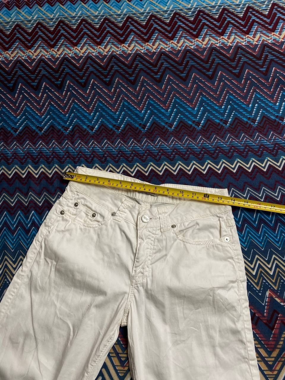 Versace Jeans Couture × Vintage Vintage Versace Jeans Couture Denim Pants Size 27" / US 4 / IT 40 - 9 Thumbnail