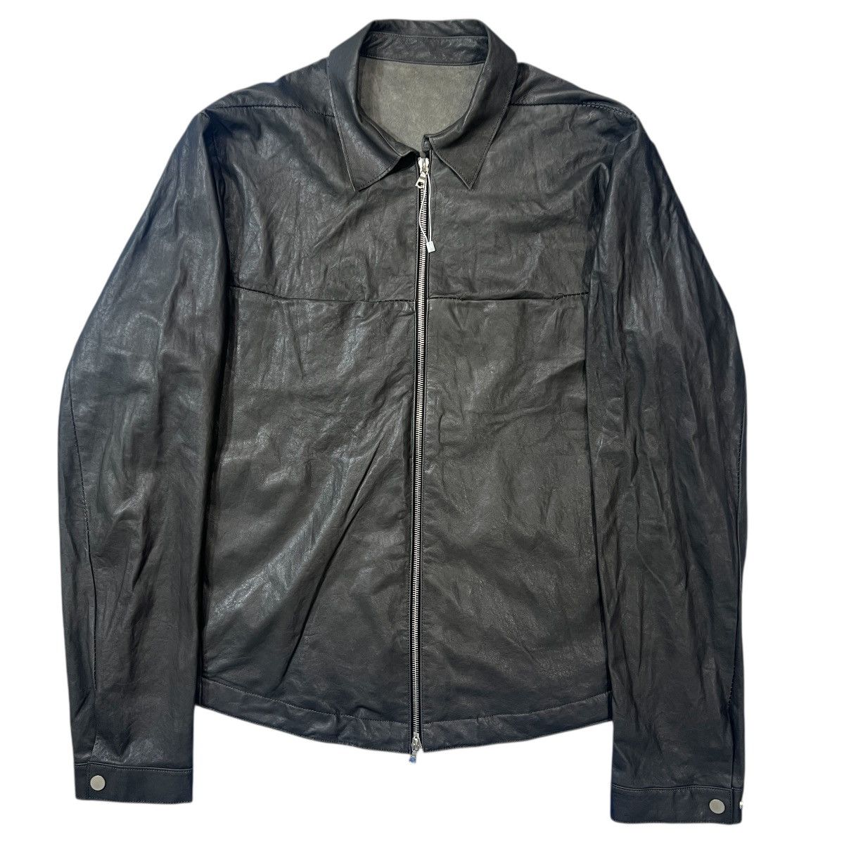 Other San 2024FW Lambskin Zip-Up Leather Jacket Size US M / EU 48-50 / 2 - 1 Thumbnail