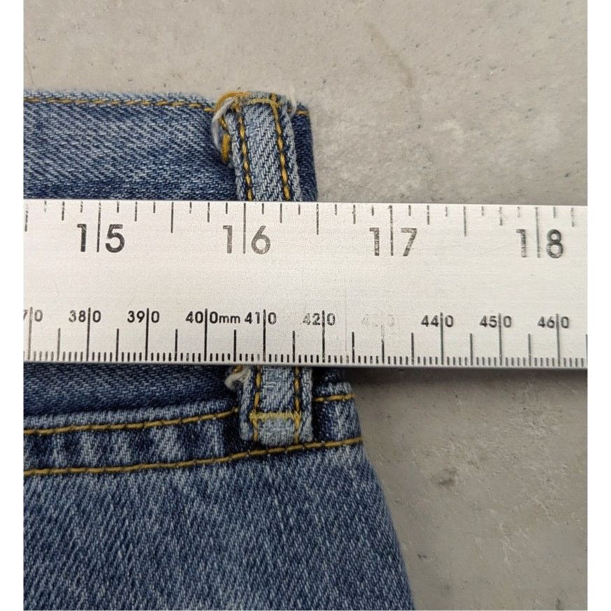 Gap × NSF NSF x GAP Collaboration Faded Sashiko Boro Stitch Patch Jean Size US 31 - 8 Thumbnail