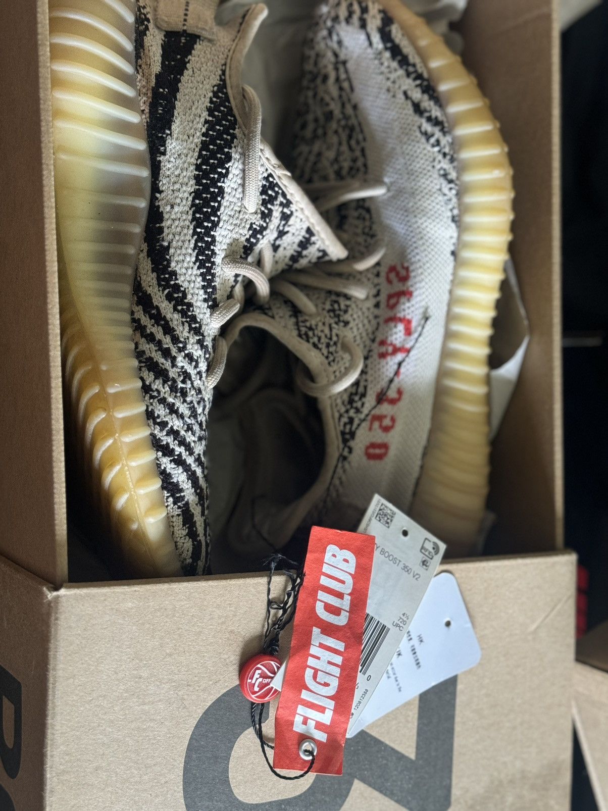 Adidas × Kanye West × Yeezy Yeezy Boost 350 v2 zebra Size US 5 / EU 37 - 5 Thumbnail