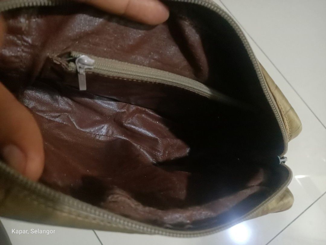 Andre Courreges × Courreges × Designer Vintage Courreges leather bag monogram Size ONE SIZE - 7 Thumbnail